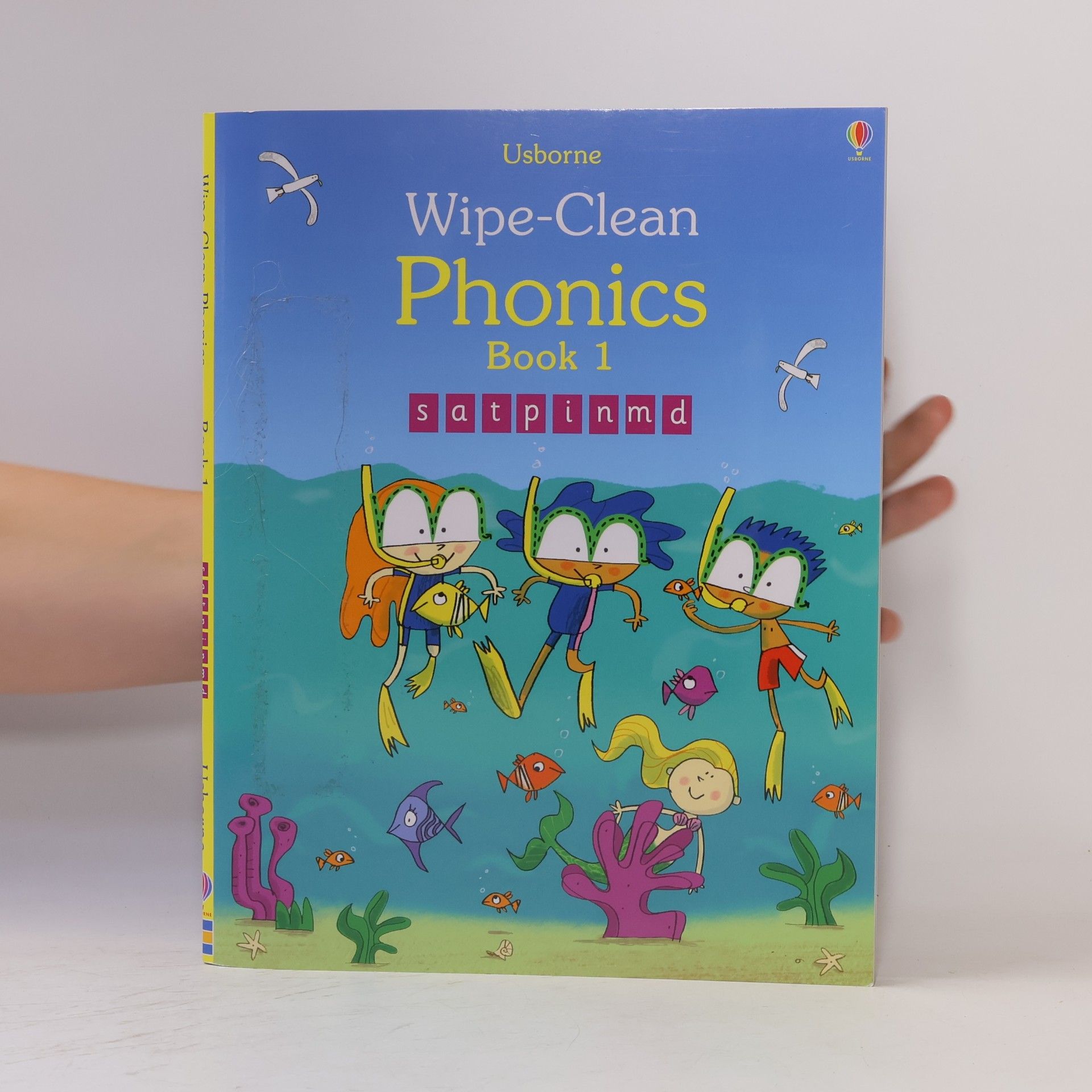 Mairi Mackinnon Wipe-Clean Phonics Book 1