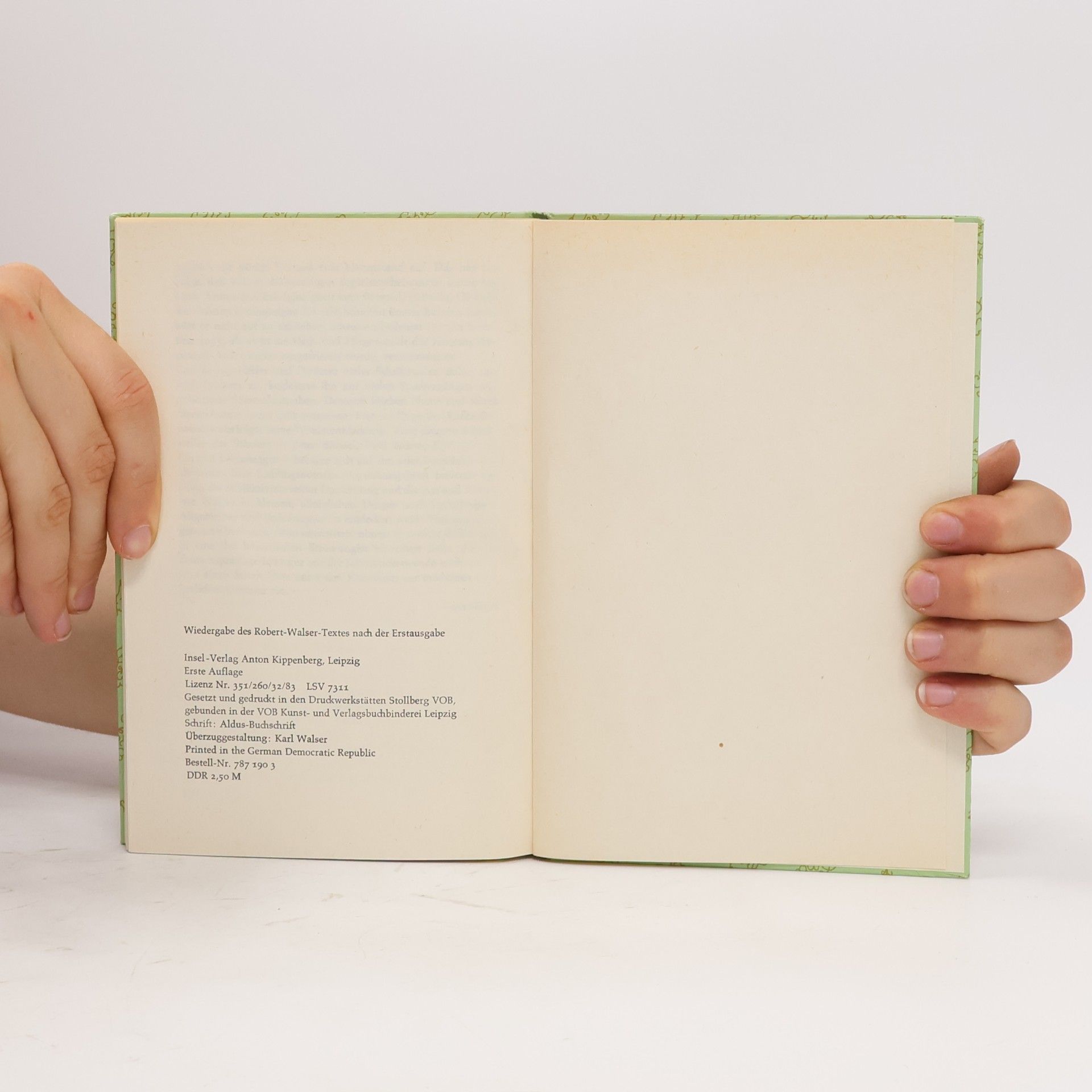 Robert Walser Fritz Kocher's Aufsätze