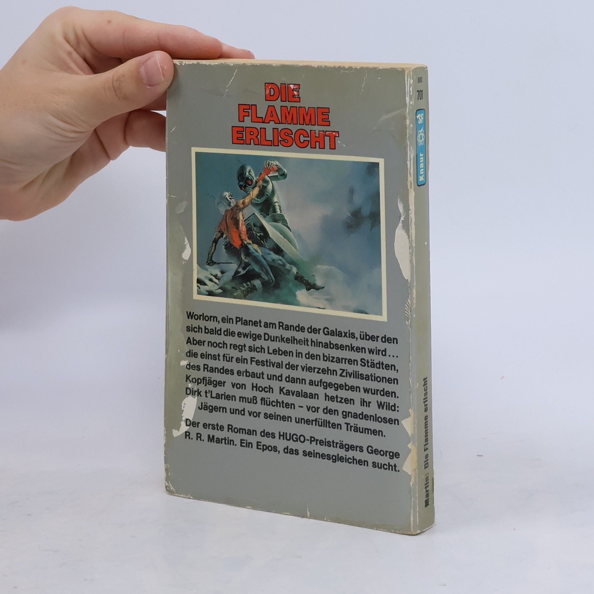 George R. R. Martin Flamme erlischt, Die