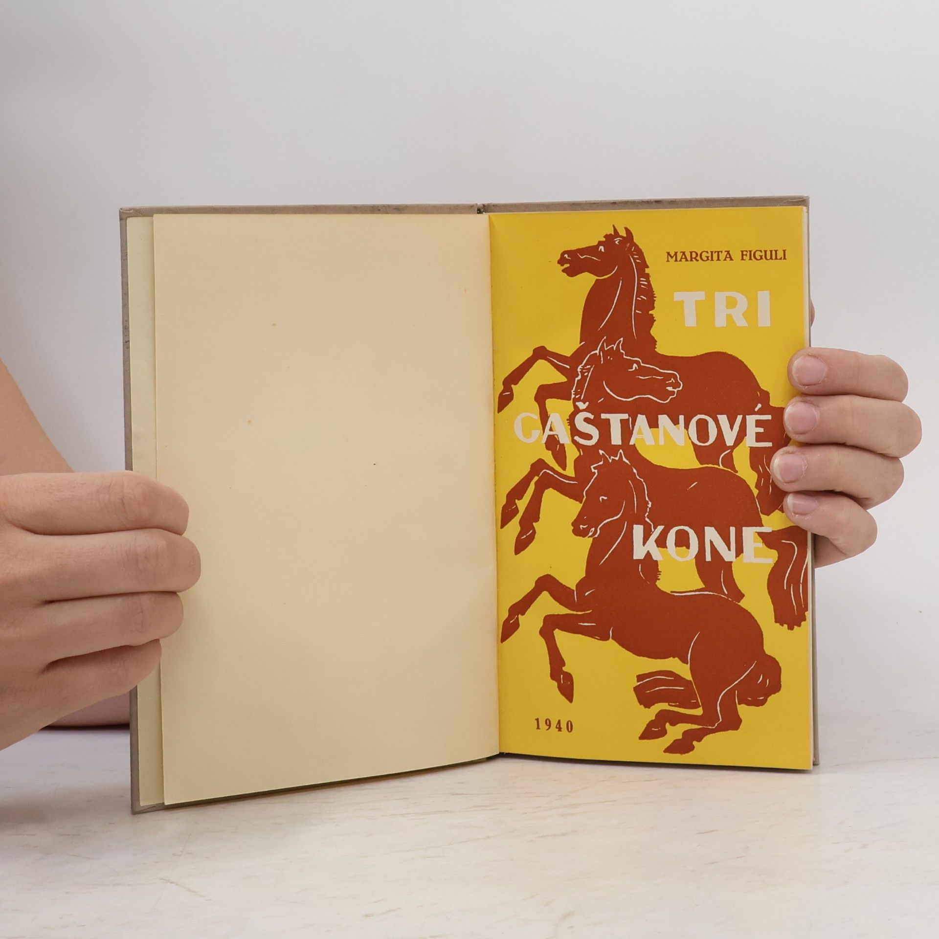 Figuli Margita Tri gaštanové kone