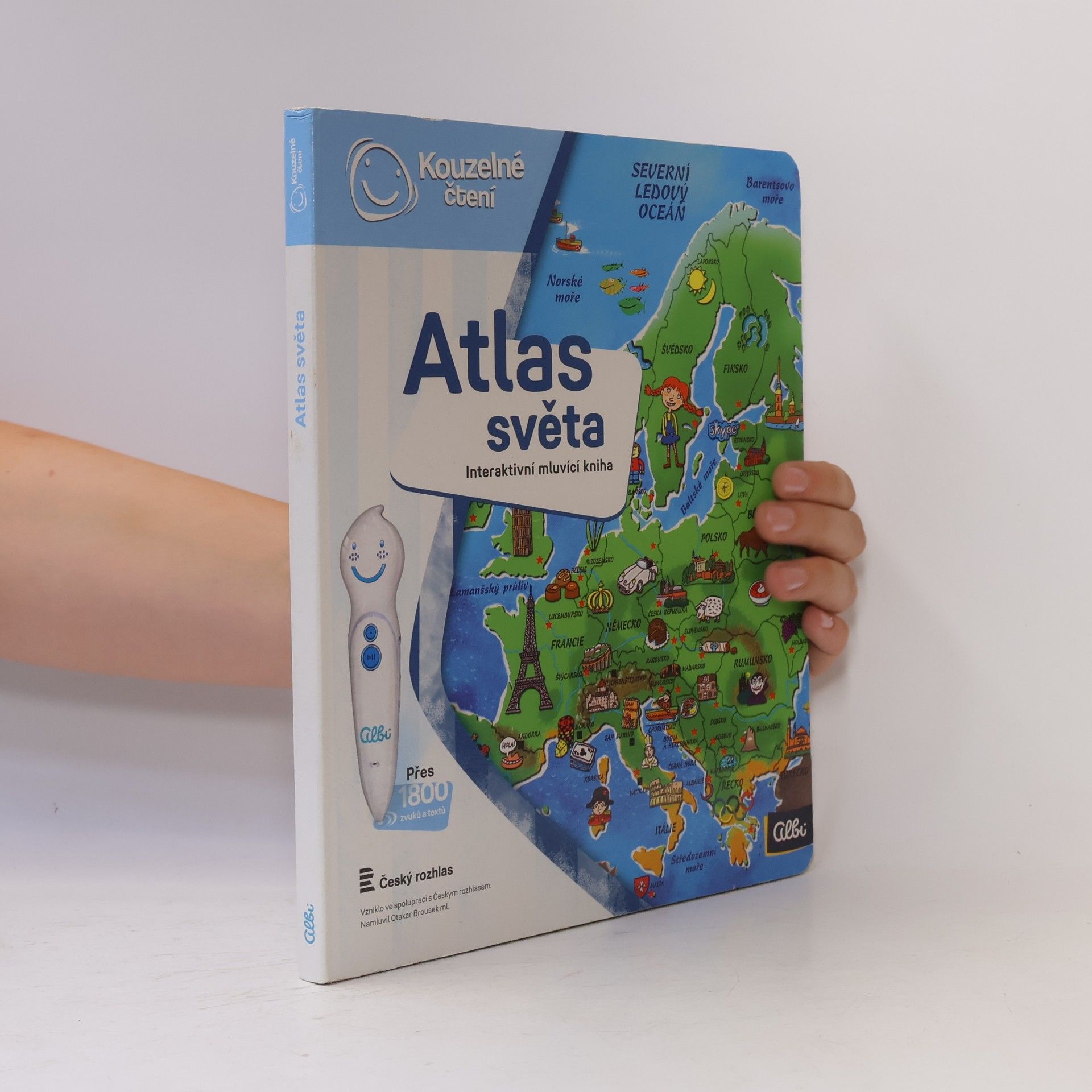 Tereza Kocová Atlas světa. Interaktivní mluvící kniha
