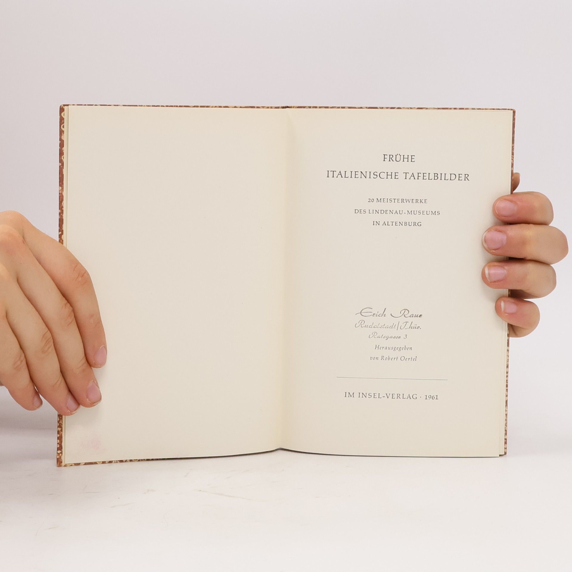 Collectif d'auteurs Frühe italienische Tafelbilder
