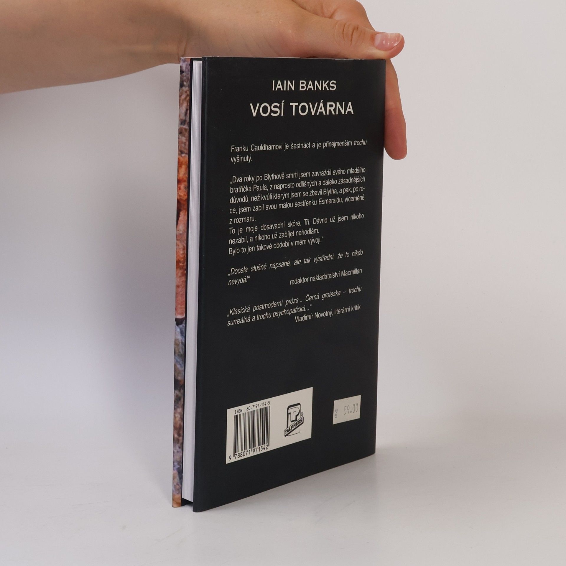 Iain M. Banks Vosí továrna