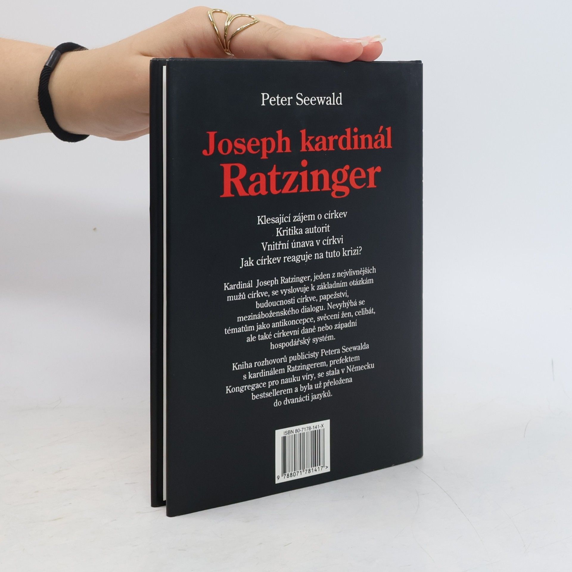Alžběta Sirovátková Joseph kardinál Ratzinger. Křesťanství na přelomu tisíciletí
