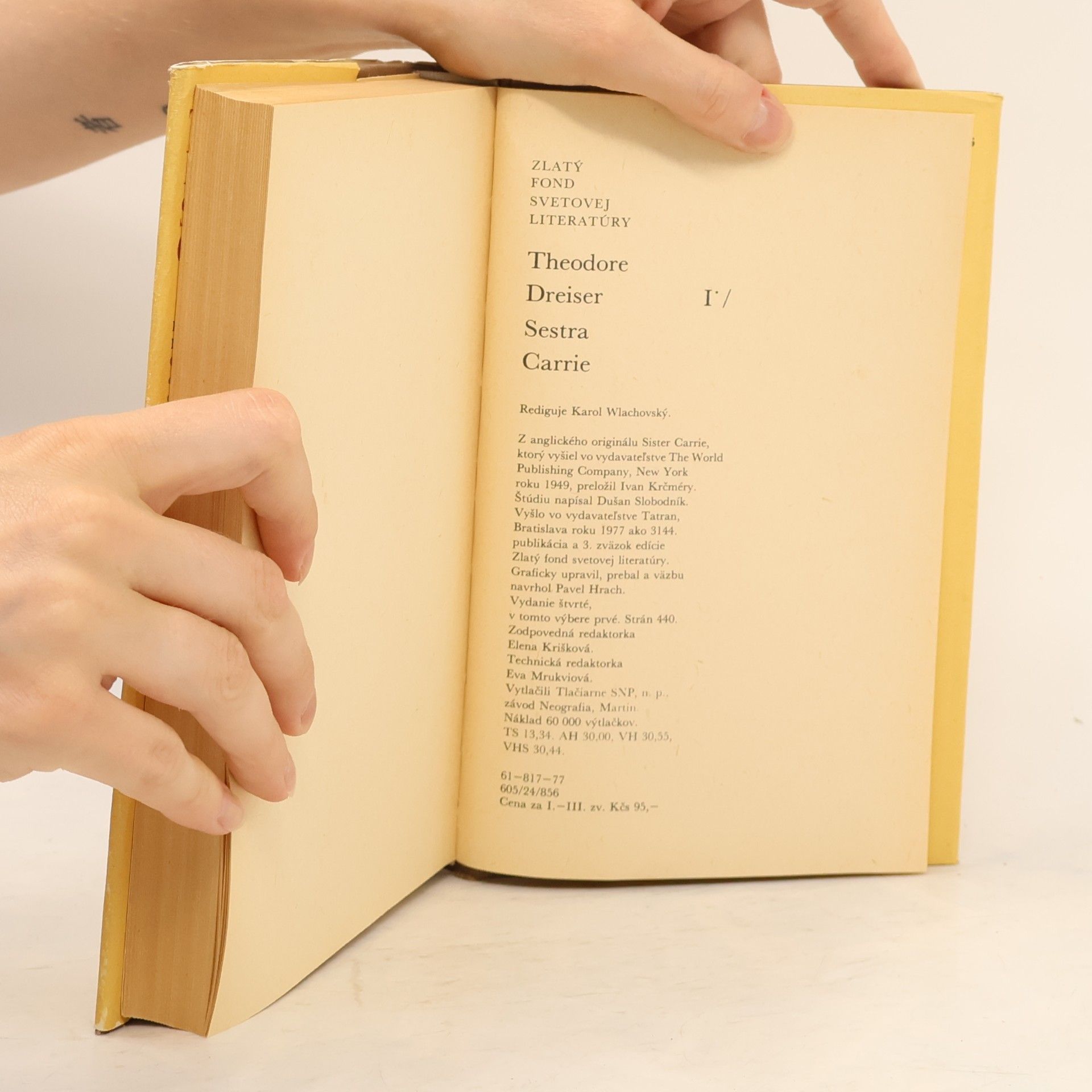Theodore Dreiser Sestra Carrie