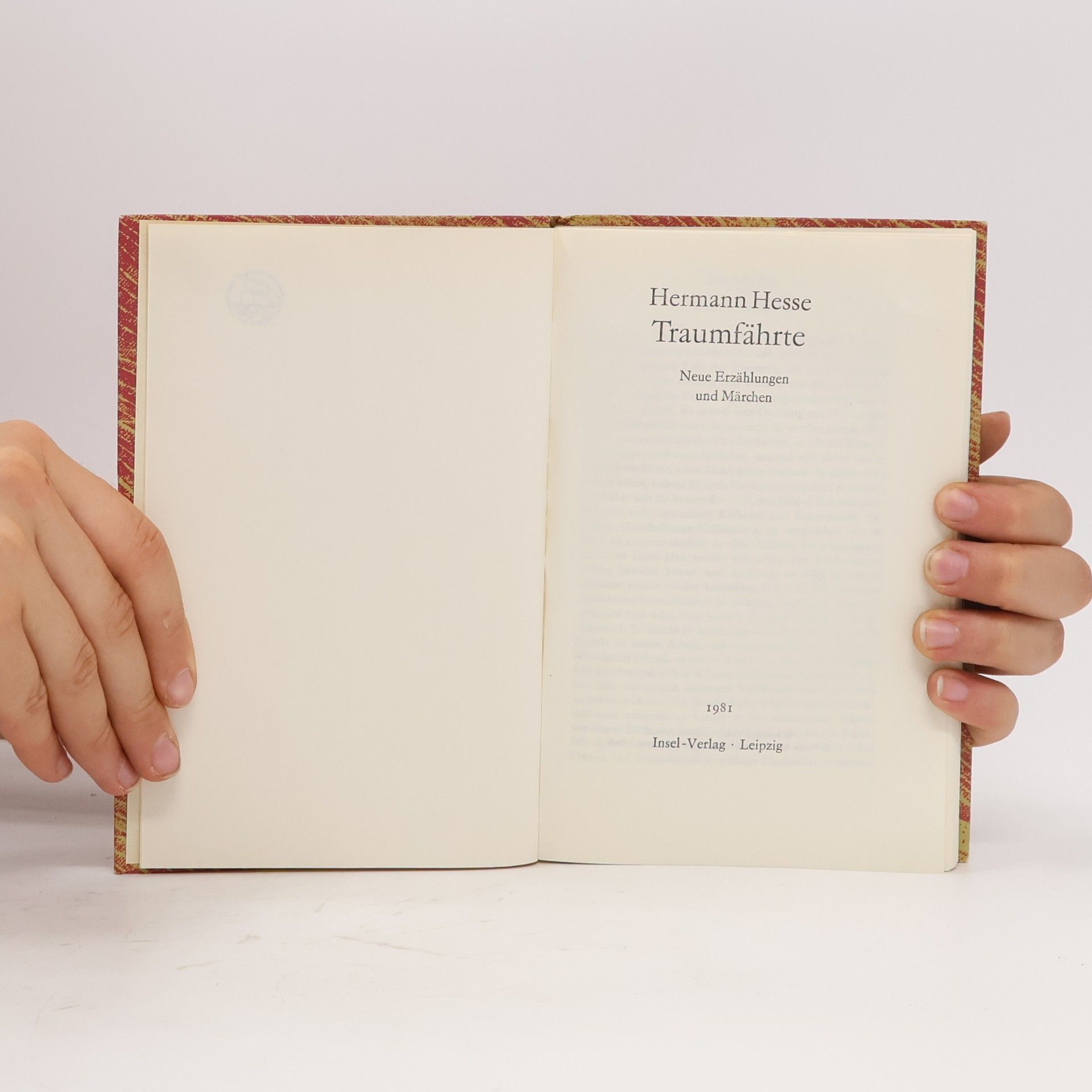 Hermann Hesse Traumfährte