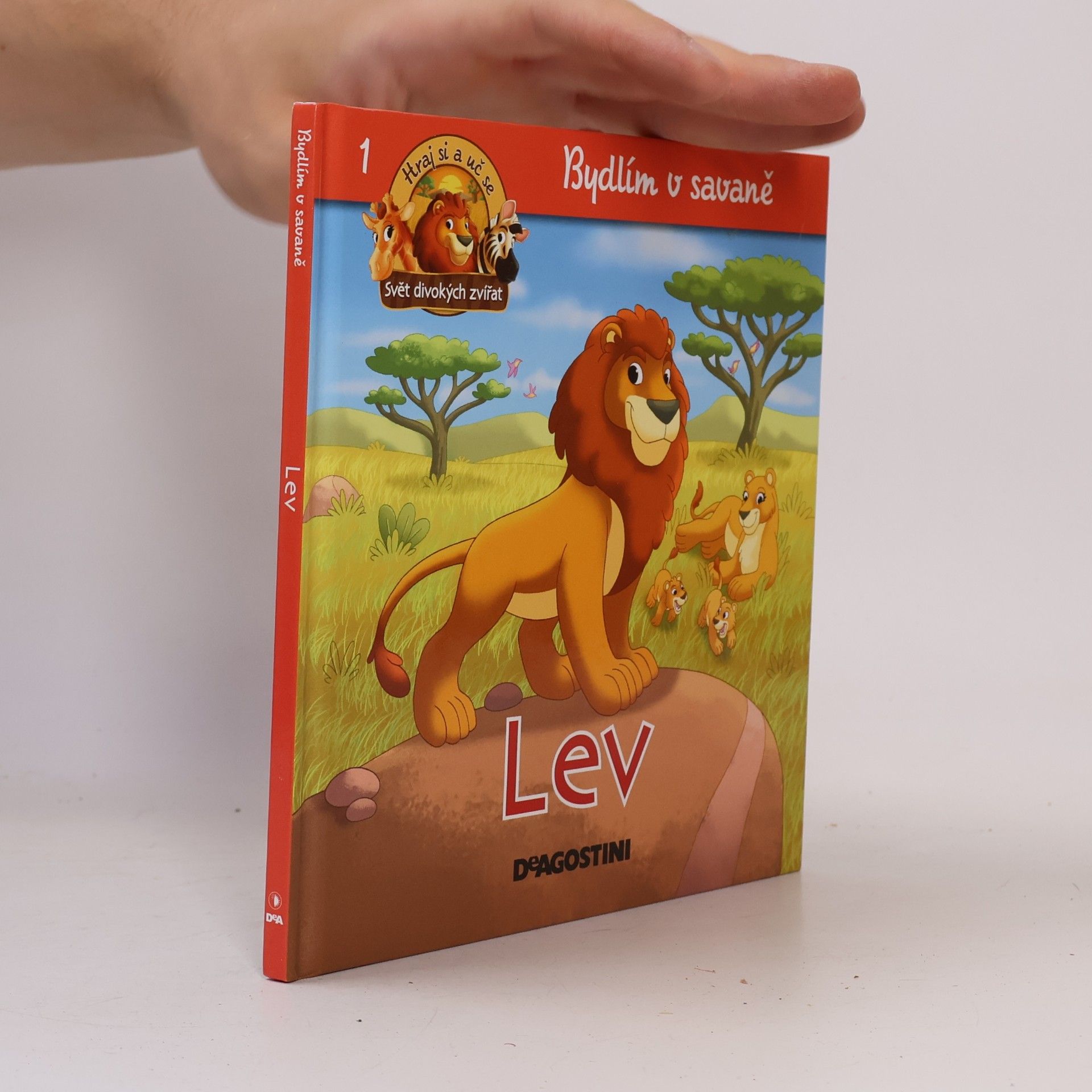 Collectif d'auteurs Bydlím v savaně 1. Lev