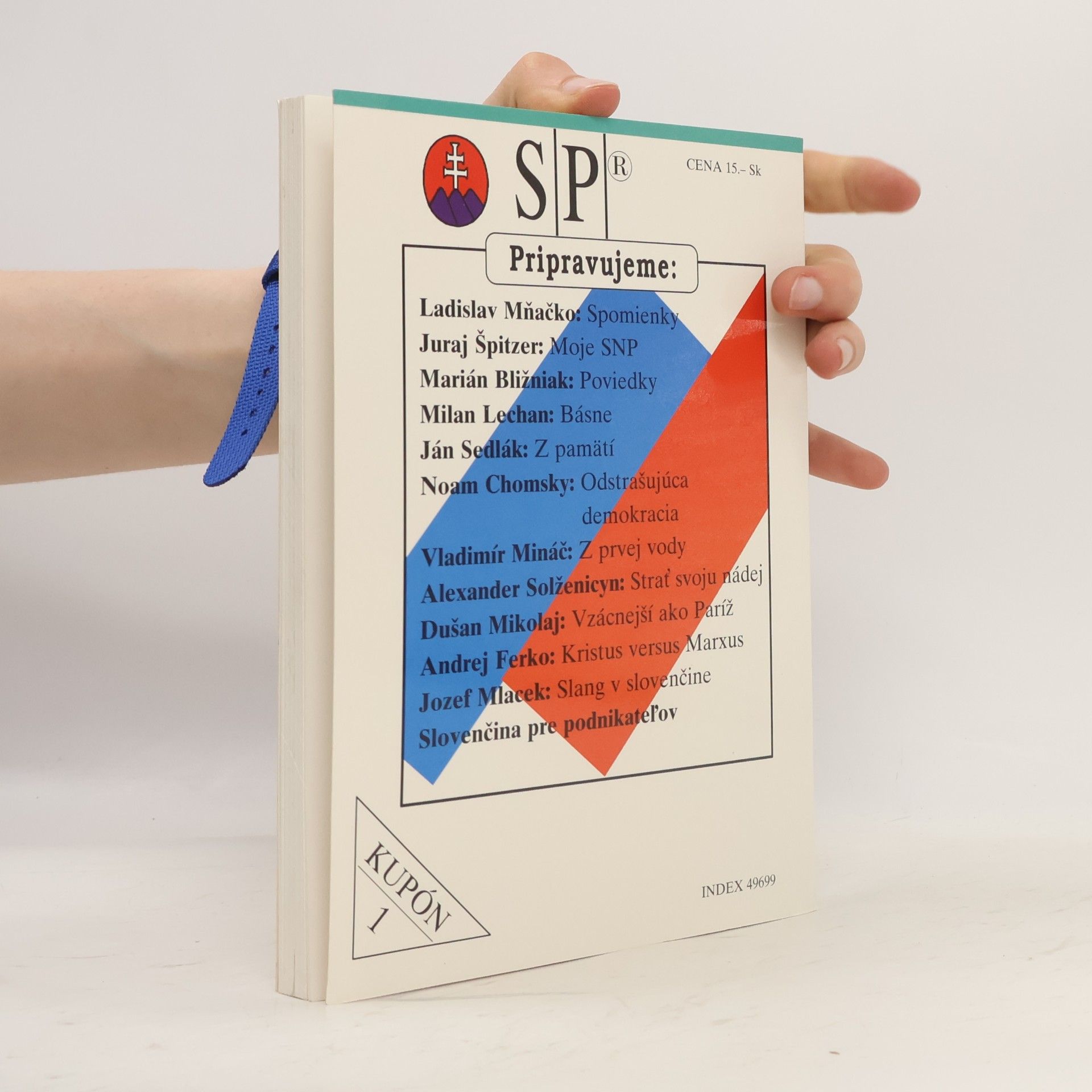 Autorenkollektiv Slovenské pohľady na literatúru, umenie a život. 1/1994