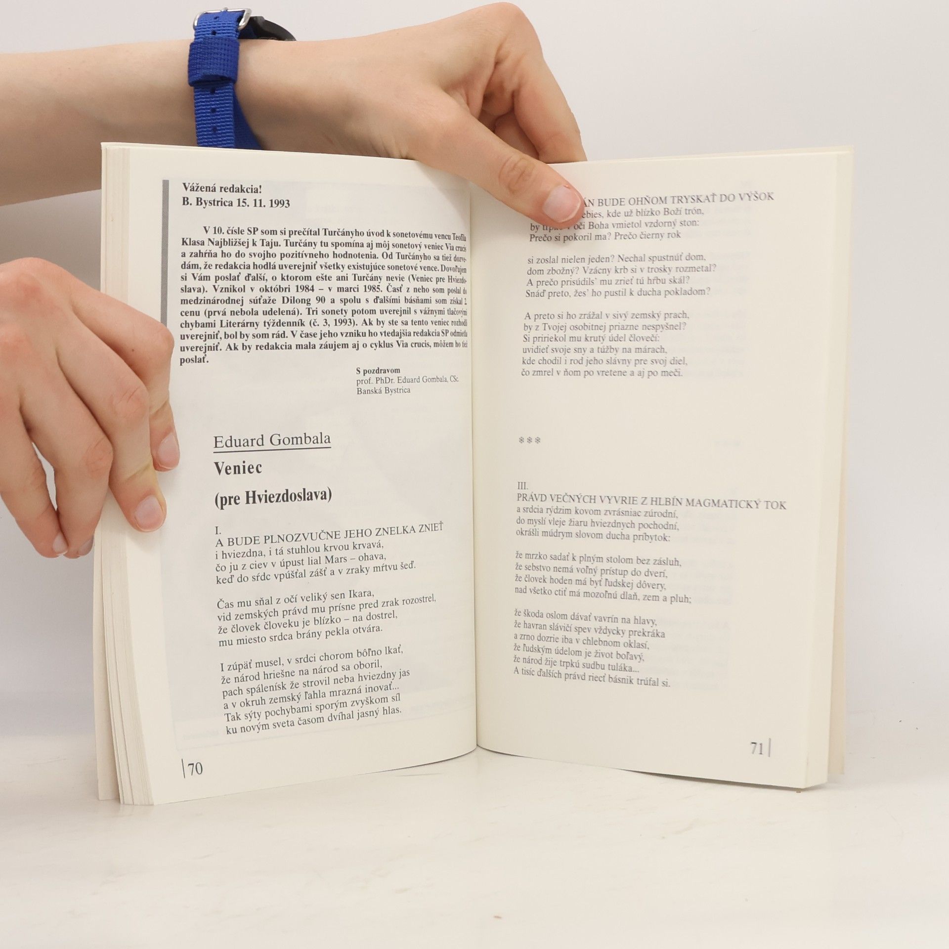 Autorenkollektiv Slovenské pohľady na literatúru, umenie a život. 1/1994