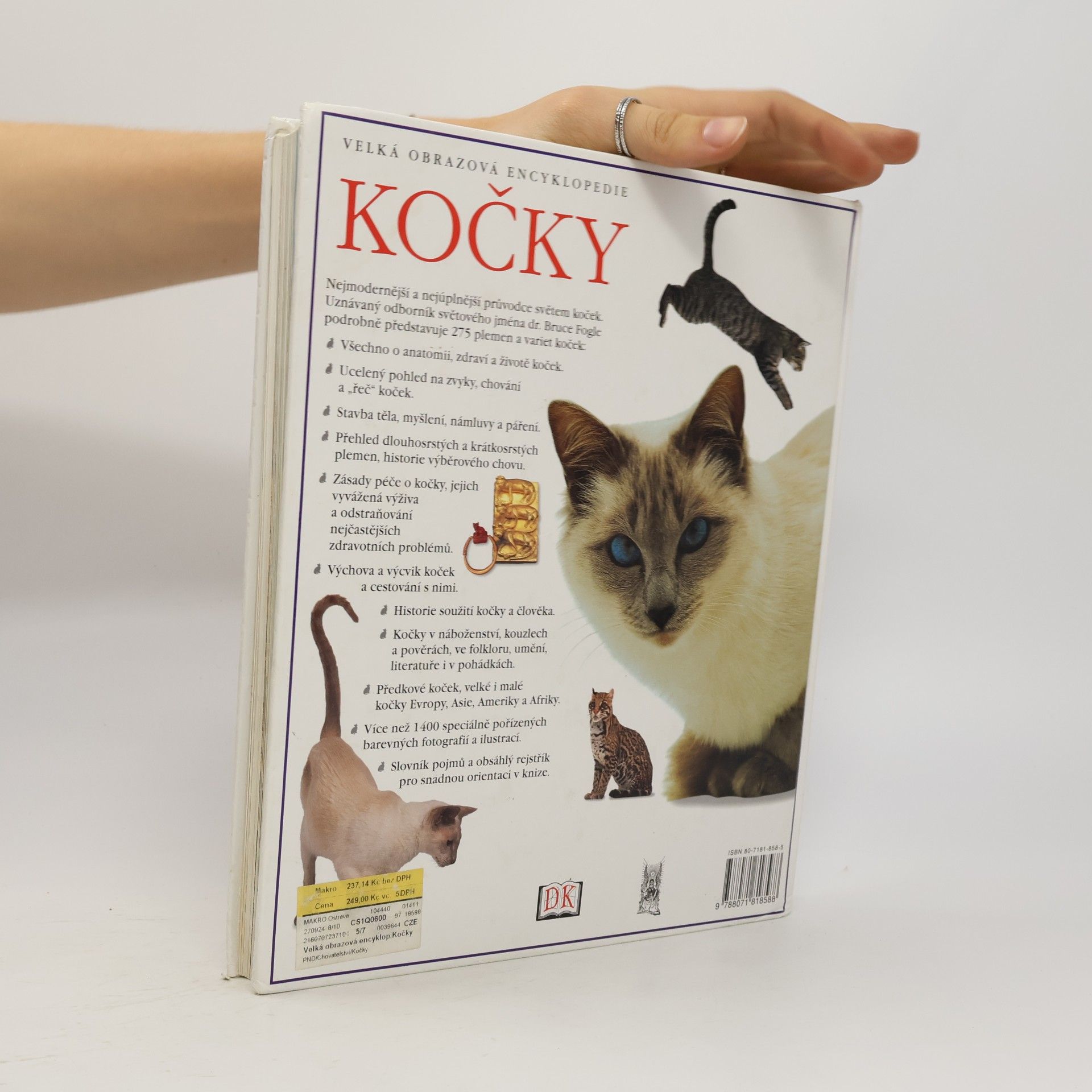 Bruce Fogle Velká obrazová encyklopedie. Kočky