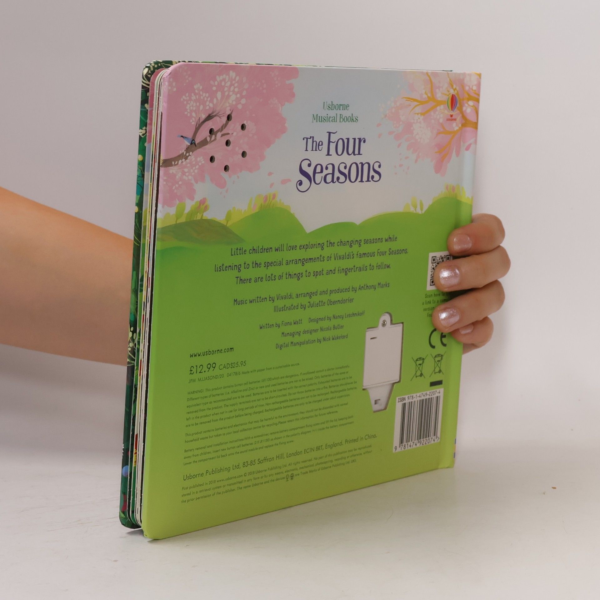 Fiona Watt Usborne Musical Books: Vivaldi's Four Seasons