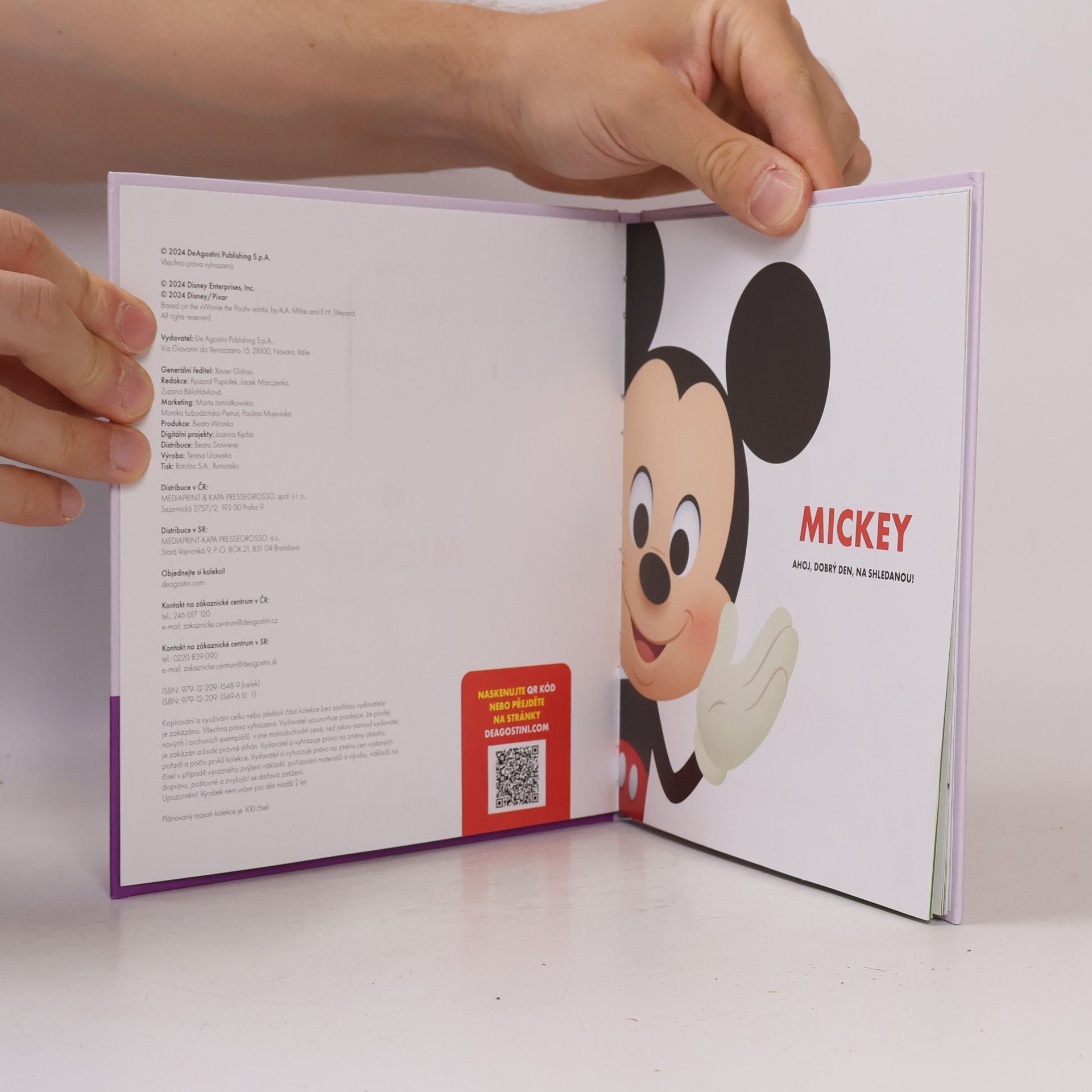 Auteurscollectief Mickey. Ahoj, Dobrý den, Na shledanou!