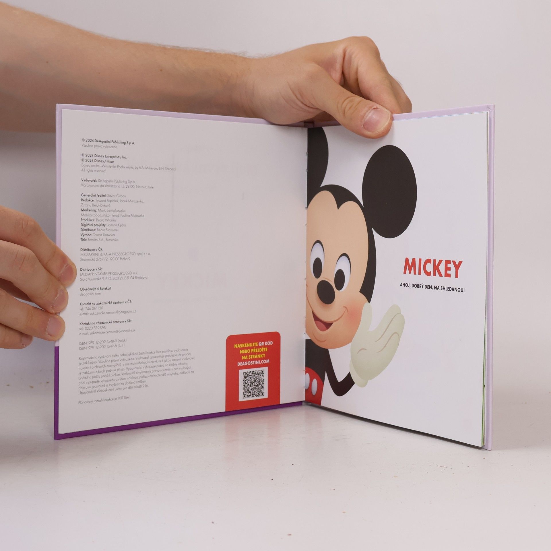 Auteurscollectief Mickey. Ahoj, Dobrý den, Na shledanou!