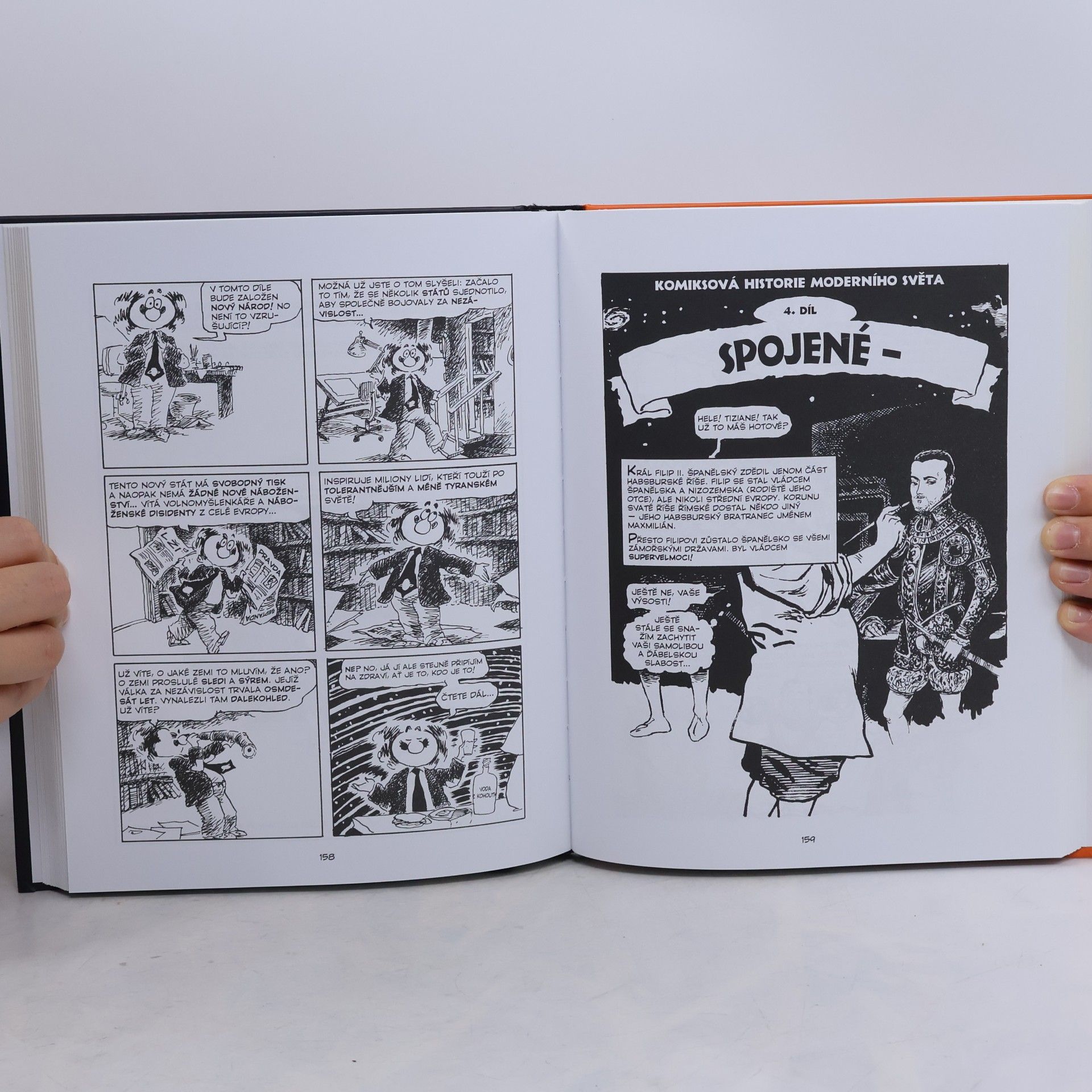 Larry Gonick Komiksová historie moderního světa. Od Kolumba až po americkou revoluci