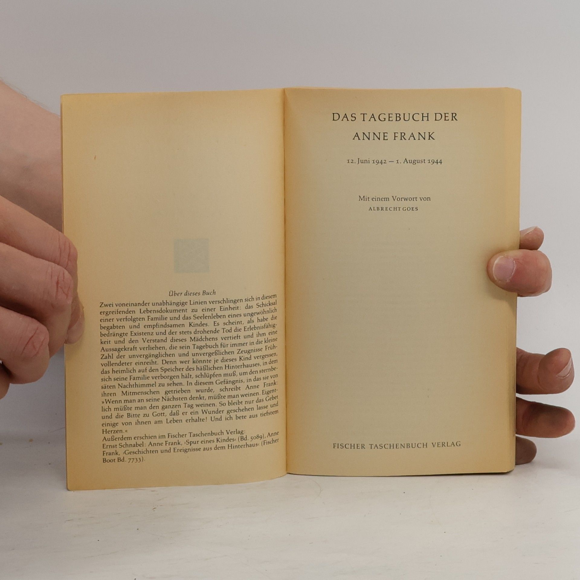 Anne Frank Das Tagebuch der Anne Frank