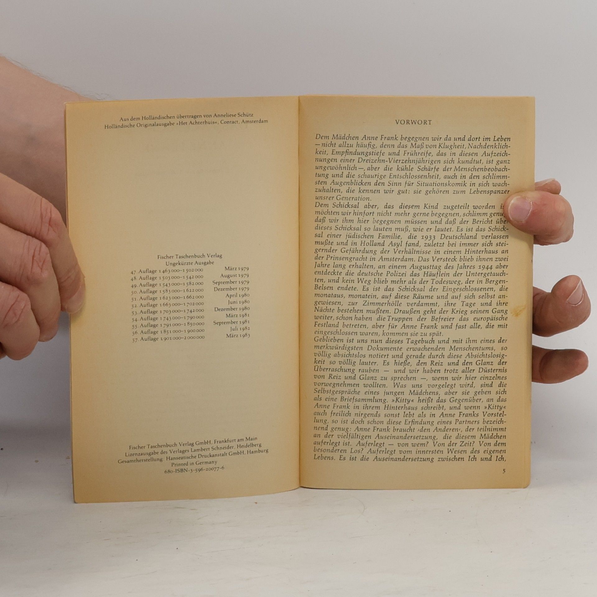 Anne Frank Das Tagebuch der Anne Frank
