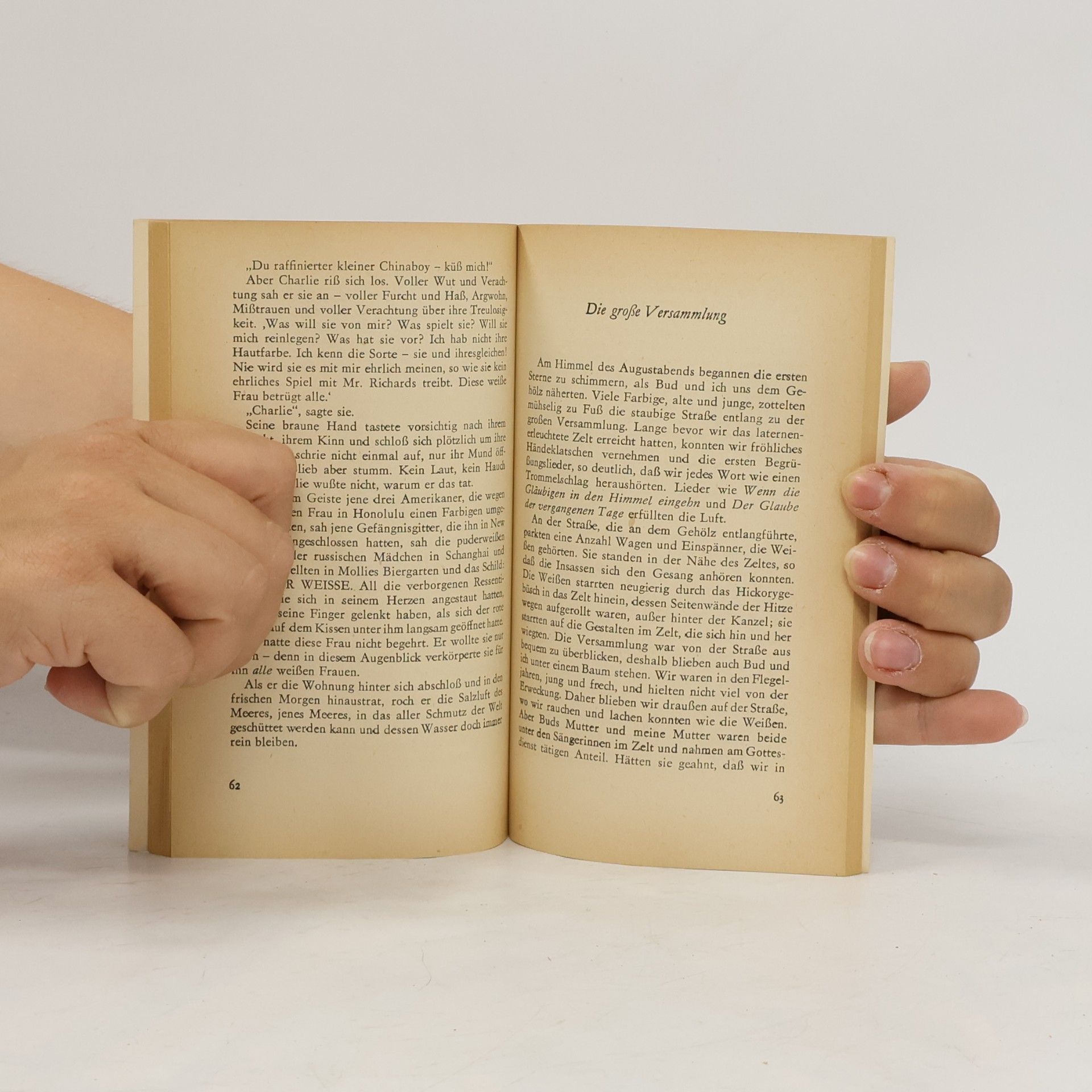 Langston Hughes Schererei mit den Engeln. Recalm