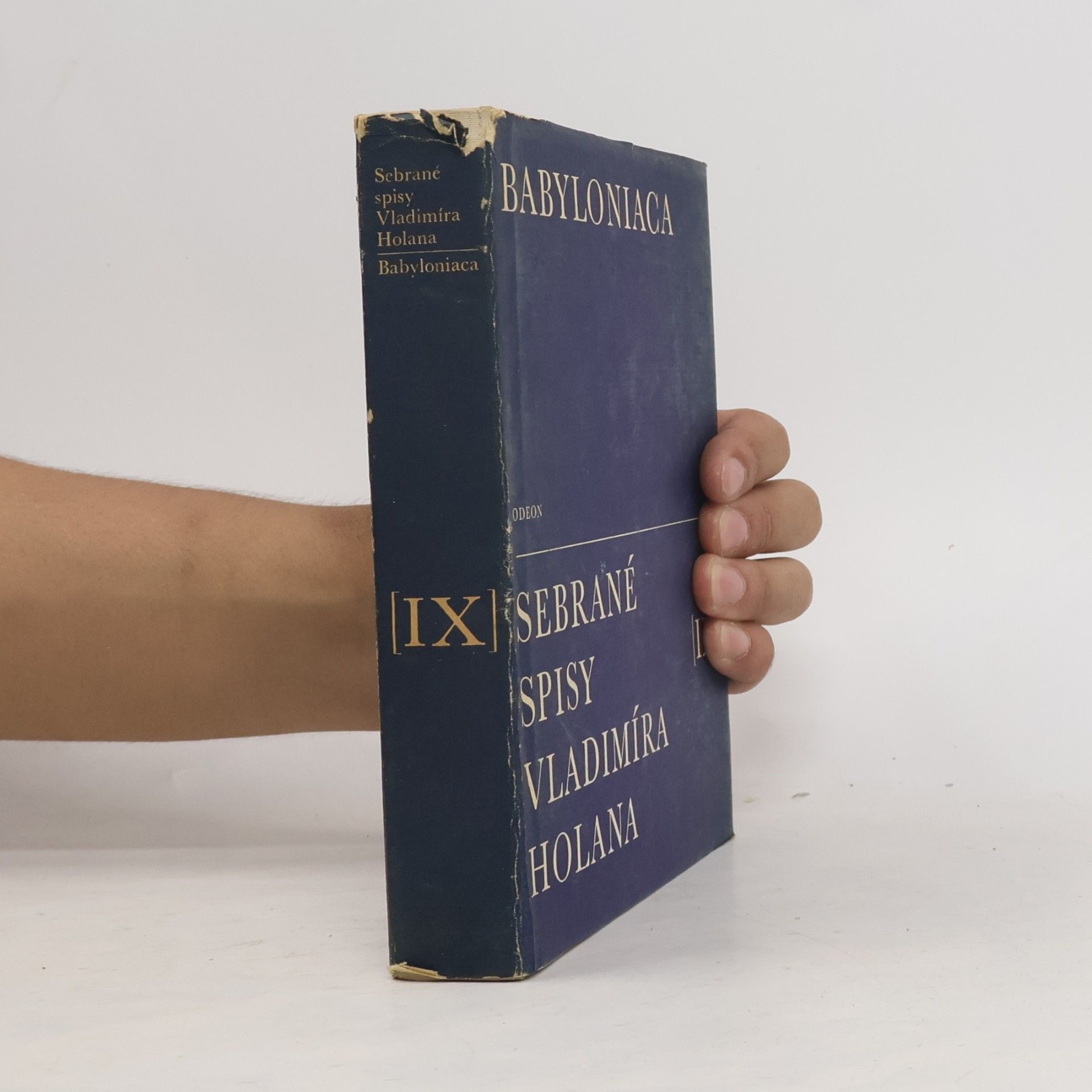 Vladimír Justl Sebrané spisy Vladimíra Holana IX. Babyloniaca