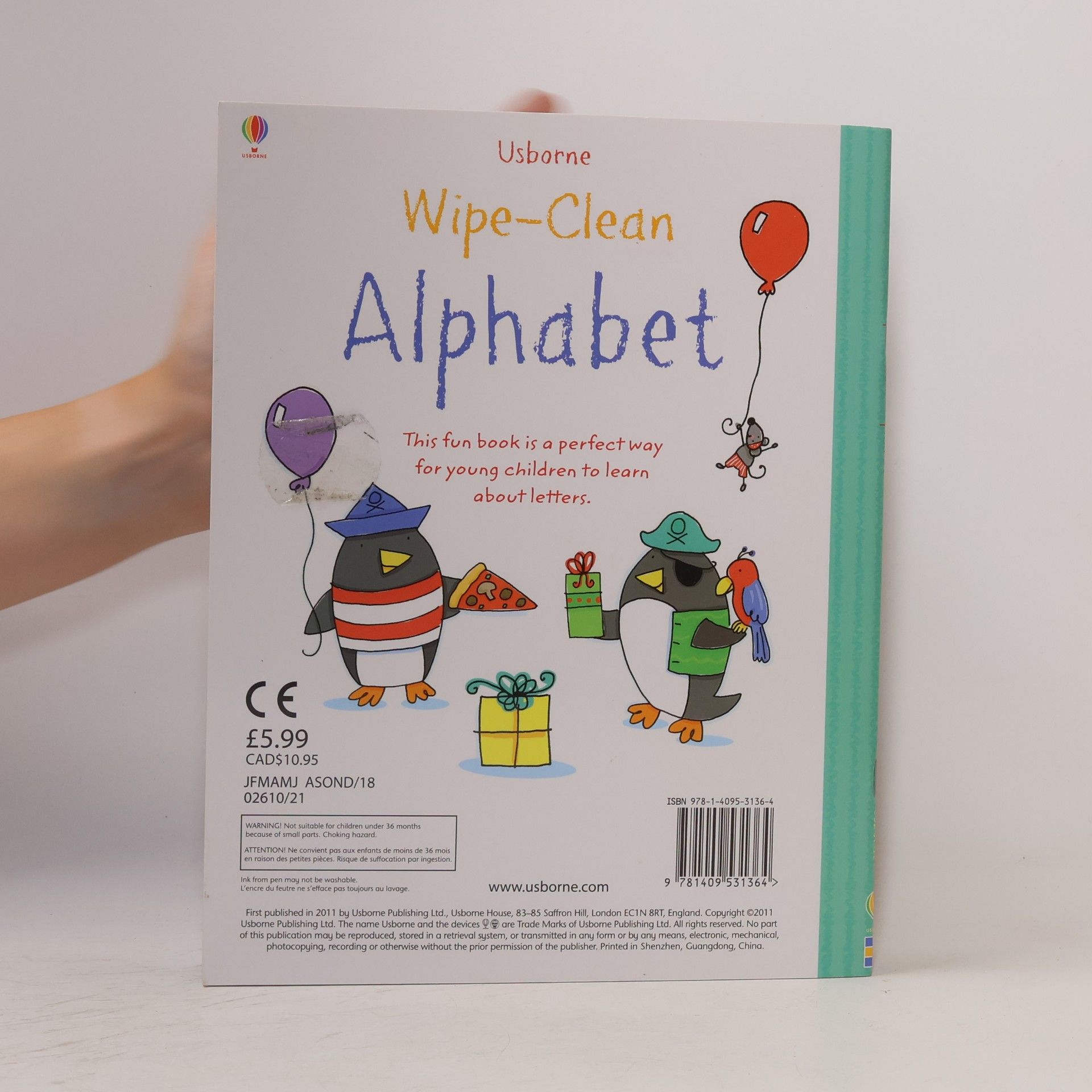 Stacey Lamb Wipe-clean alphabet