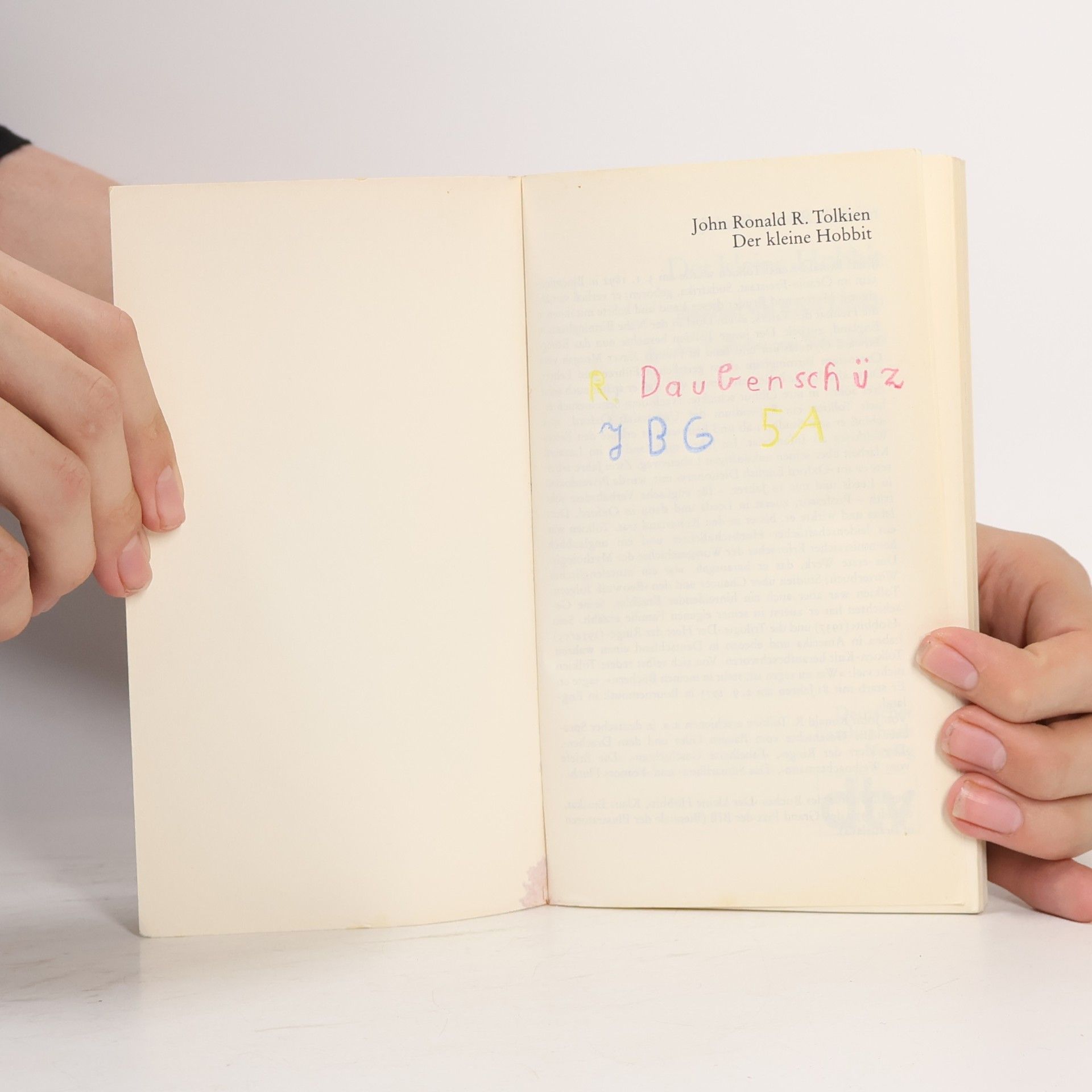 J. R. R. Tolkien Der kleine Hobbit