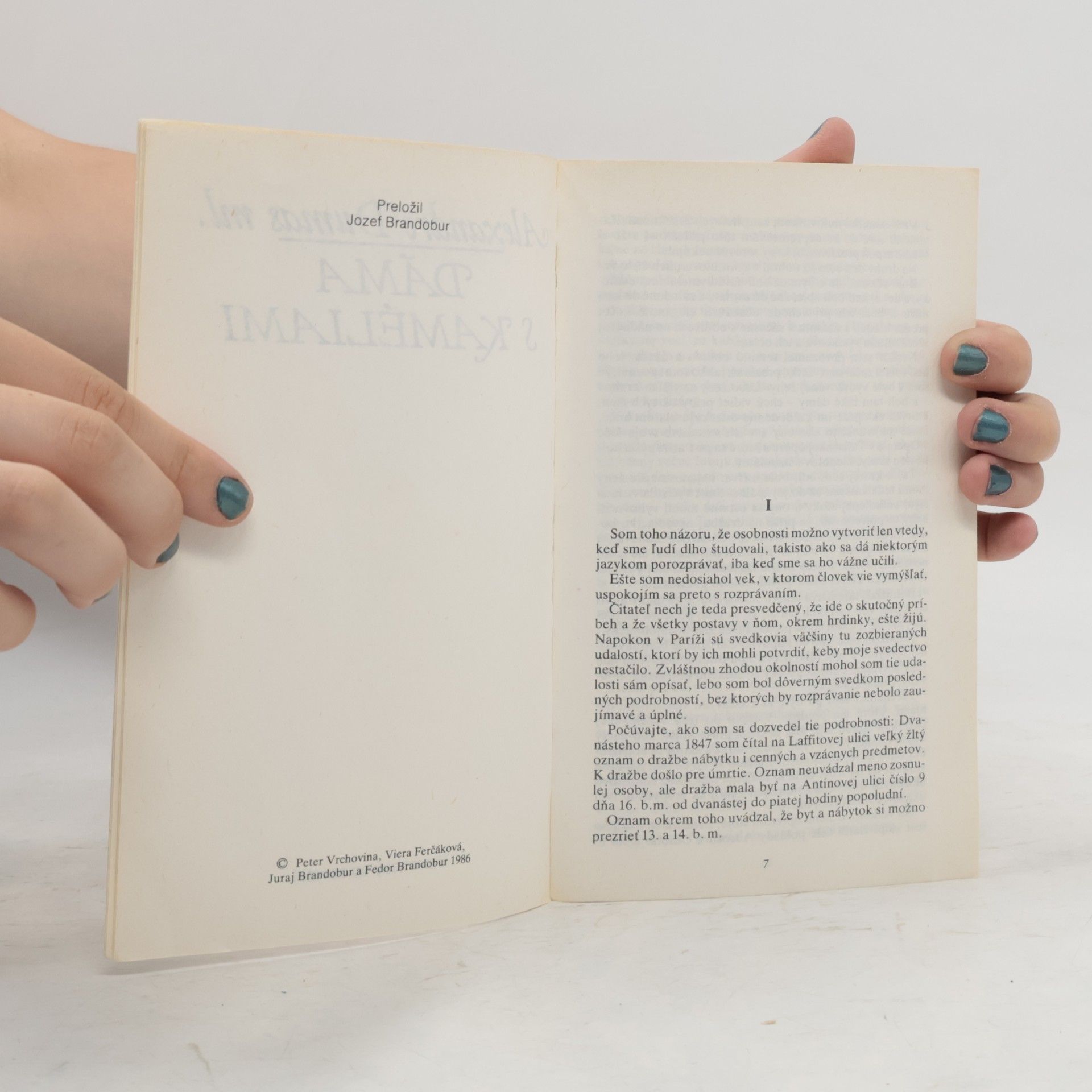 Alexandre Dumas fils Dáma s kaméliami