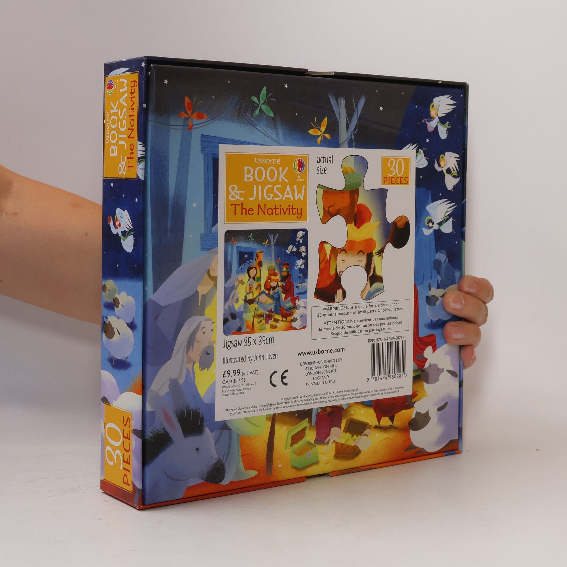 Sam Smith Usborne Book and Jigsaw: The Nativity