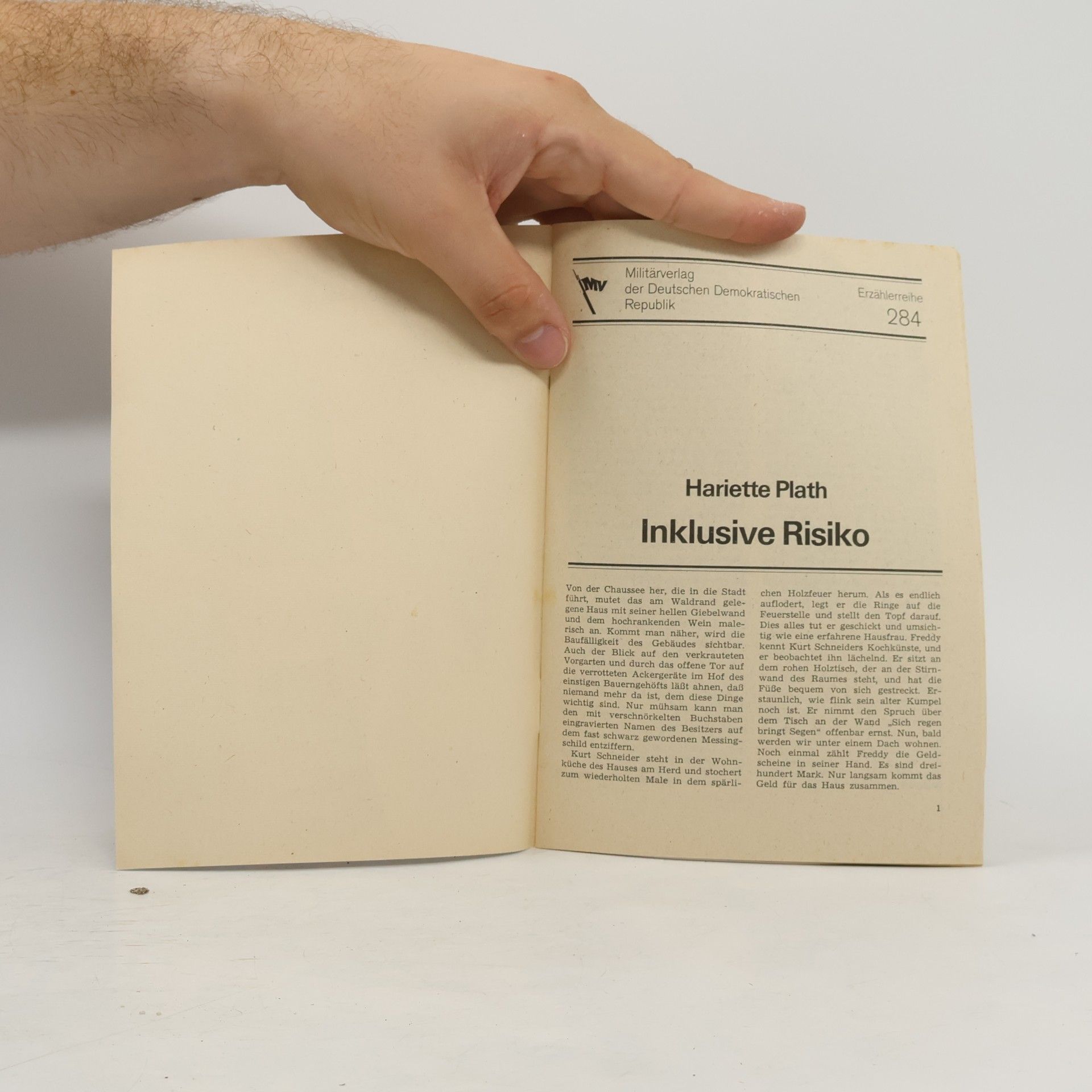 Hariette Plath Inklusive Risiko