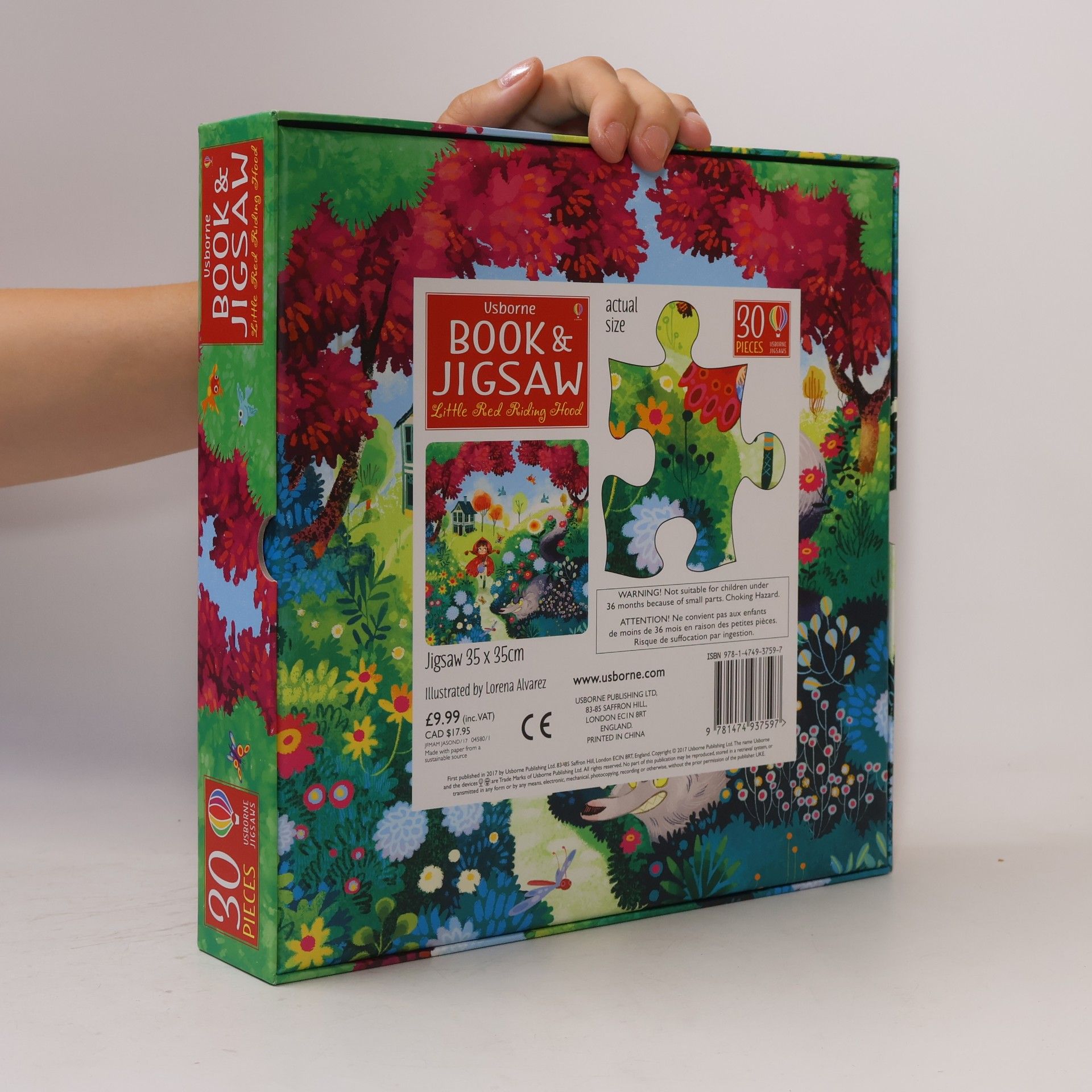 Rob Lloyd Jones Usborne Book and Jigsaw Little Red Riding Hood
