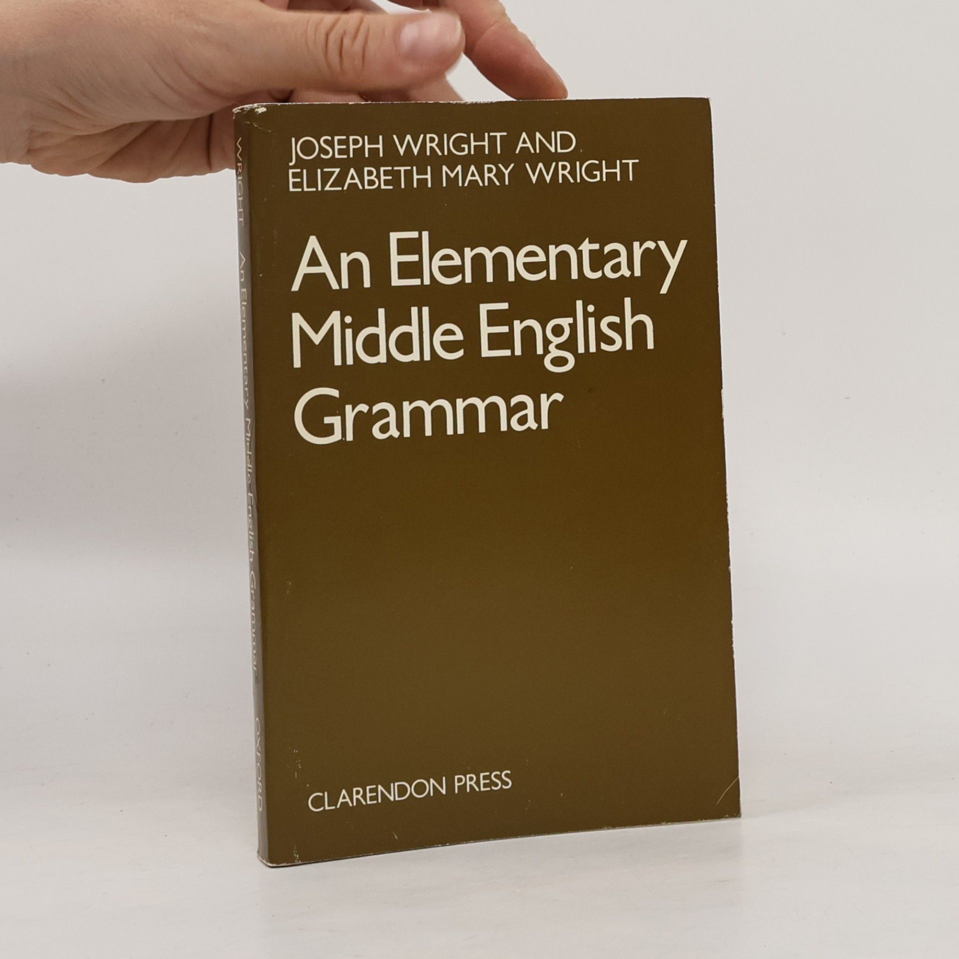Elizabeth Mary Wright An Elementary Middle English Grammar