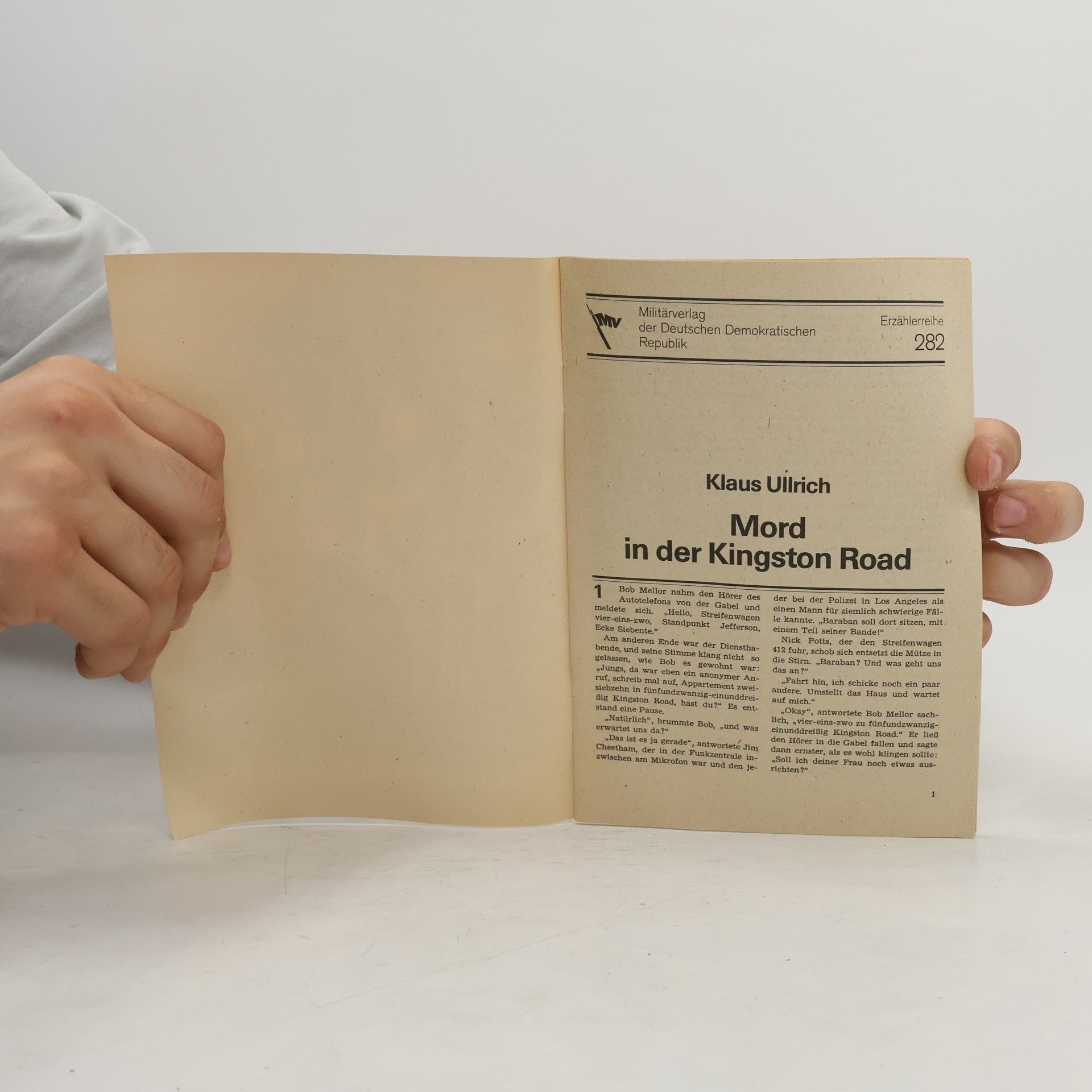 Klaus Ullrich Mord in der Kingston Road