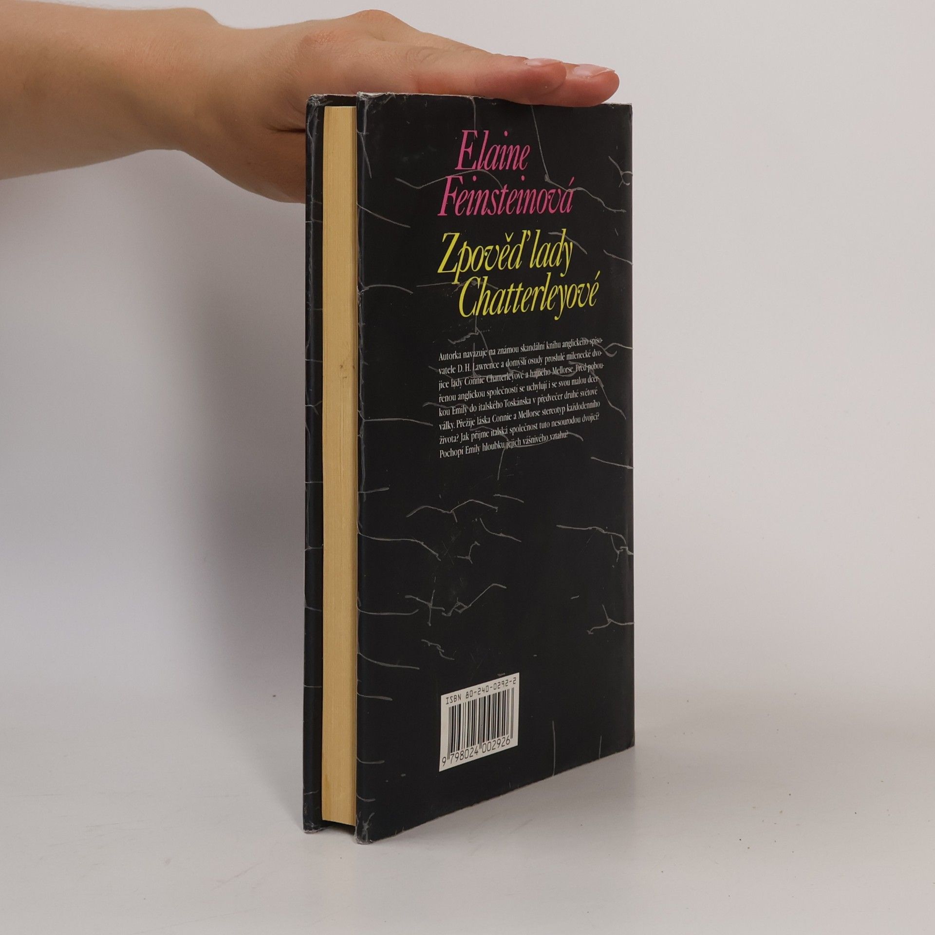 Elaine Feinstein Zpověď lady Chatterleyové