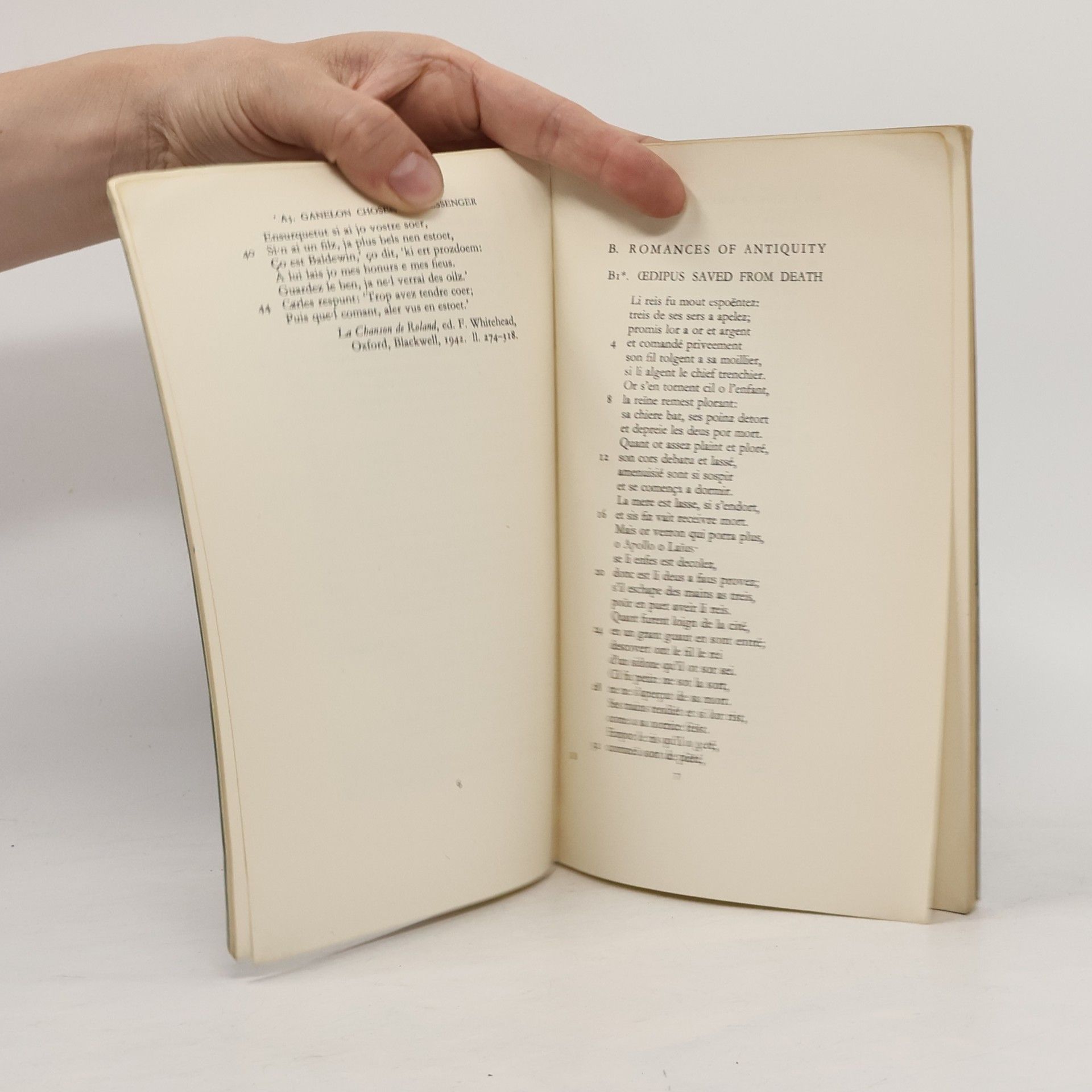 R. C. Johnston Passages for Translation from Old French