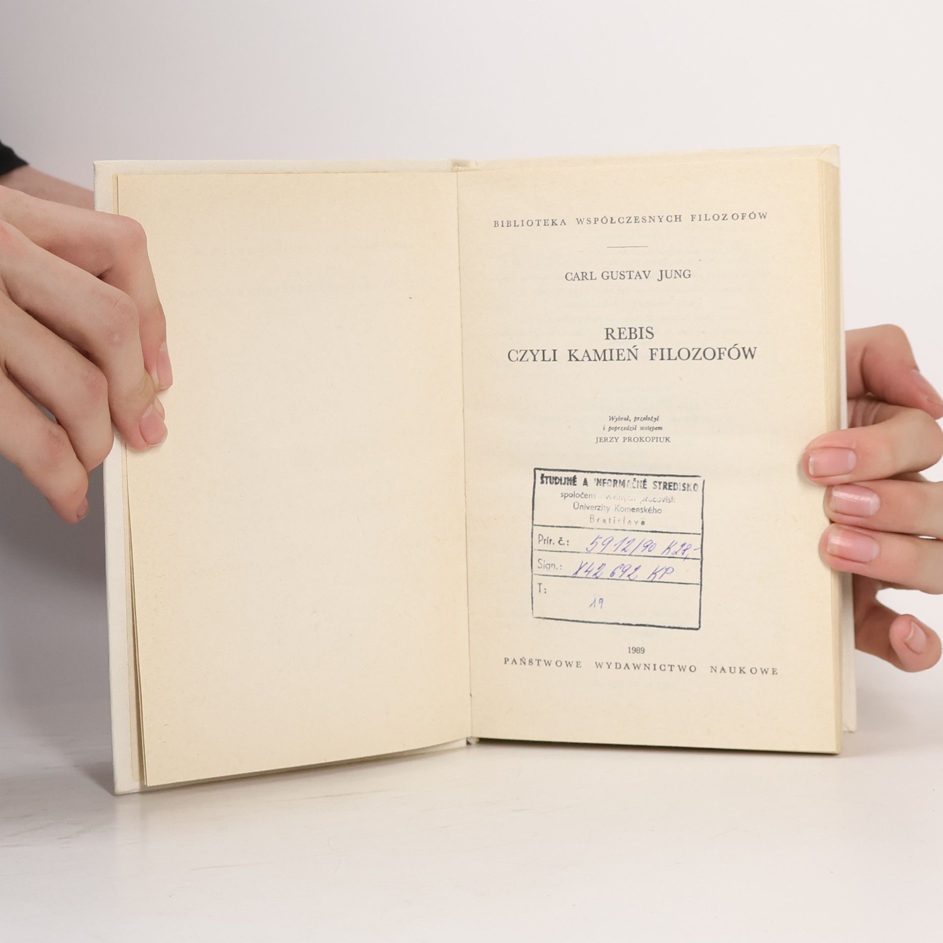 Carl Gustav Jung Rebis czyli kamień filozofów