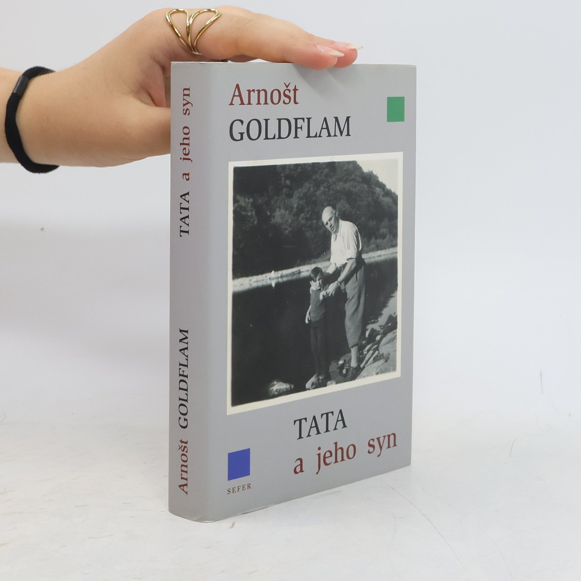 Arnošt Goldflam Tata a jeho syn