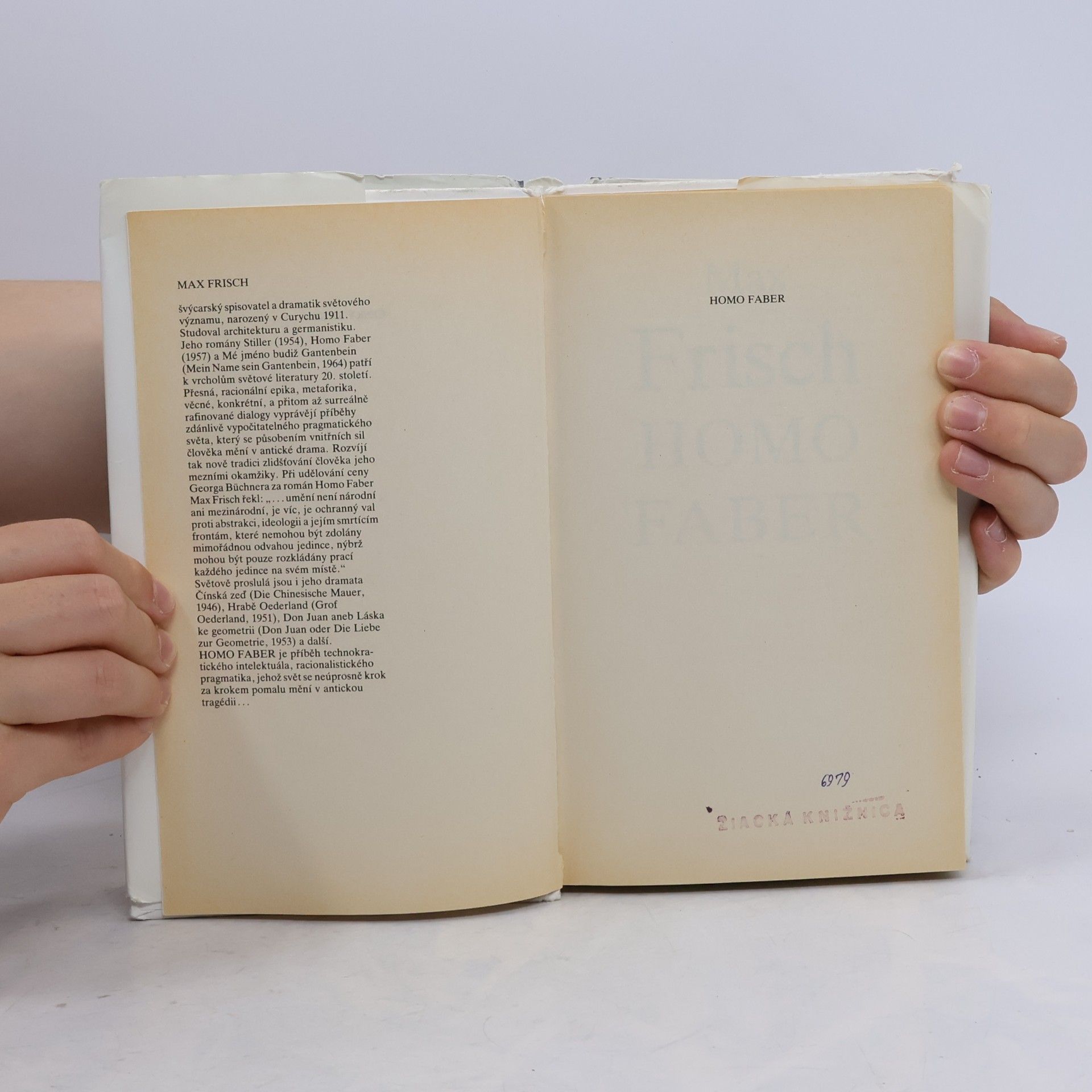Max Frisch Homo Faber