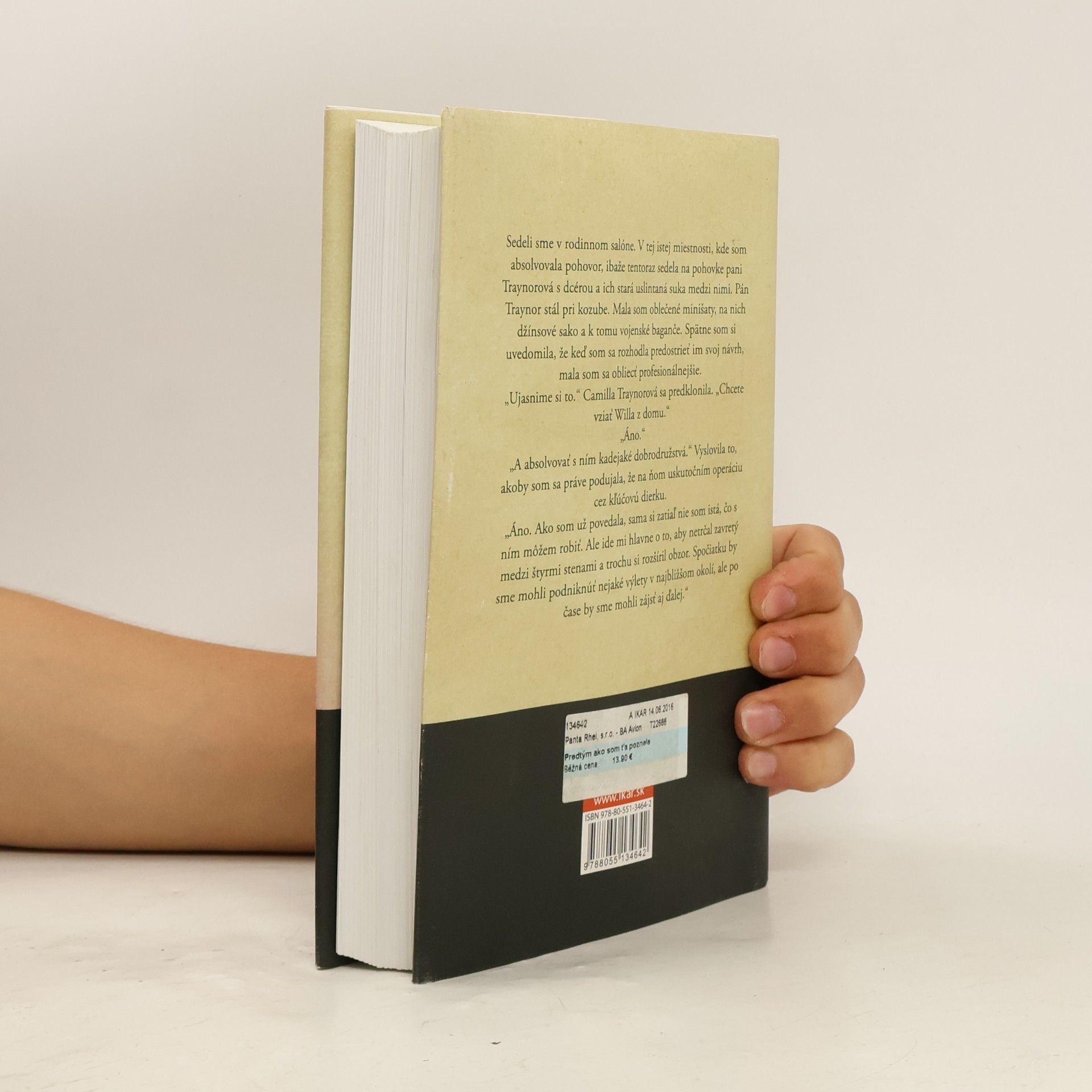 Jojo Moyes Predtým ako som ťa poznala