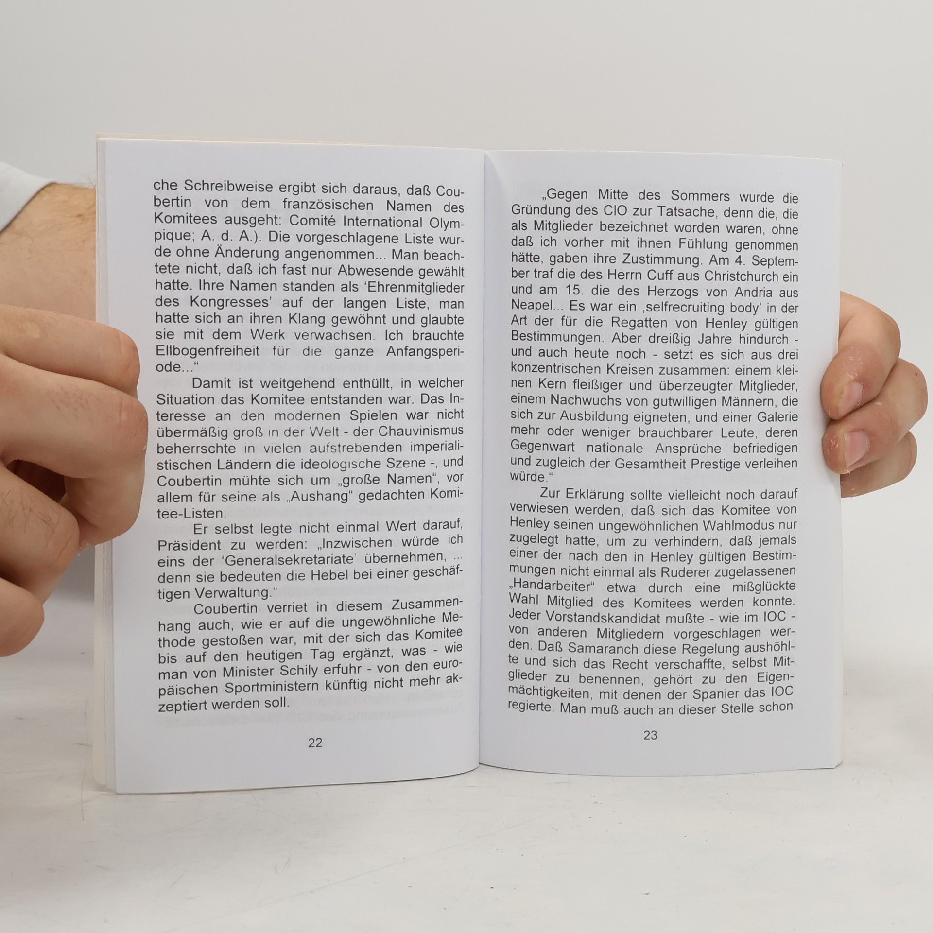 Klaus Ullrich Der Absturz des I.O.C.