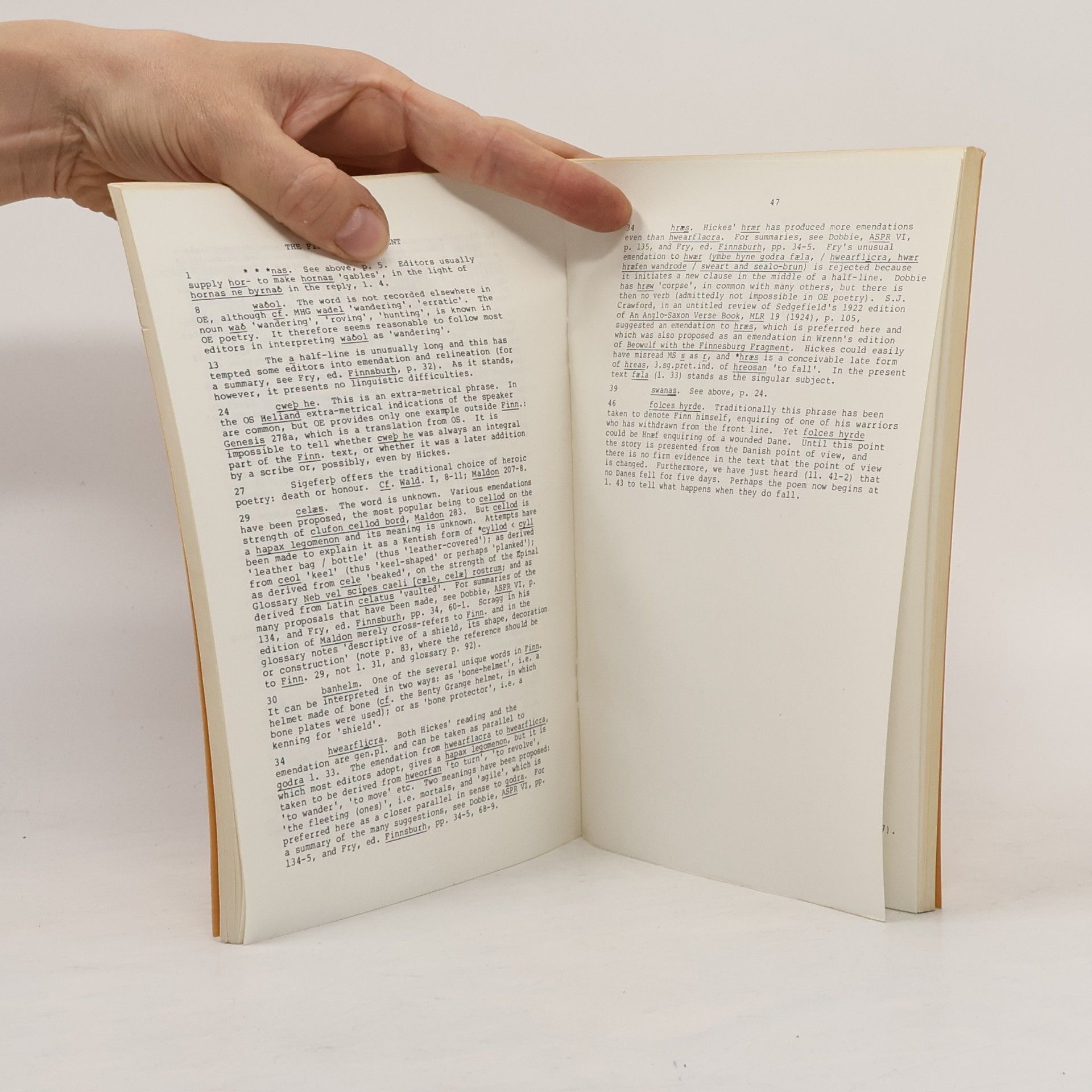 Joyce Hill Old English Minor Heroic Poems