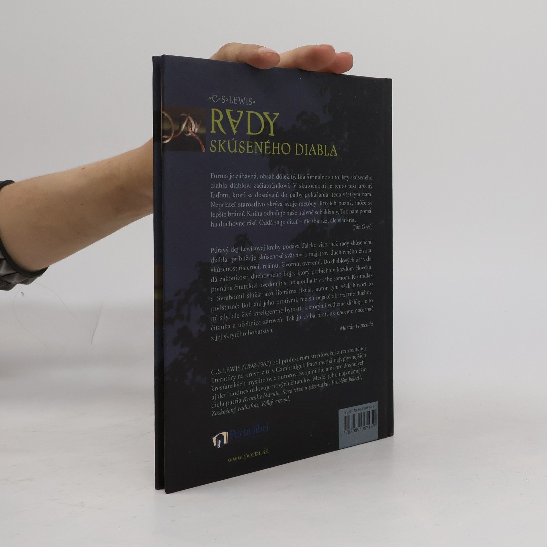 Clive Staples Lewis Rady skúseného diabla
