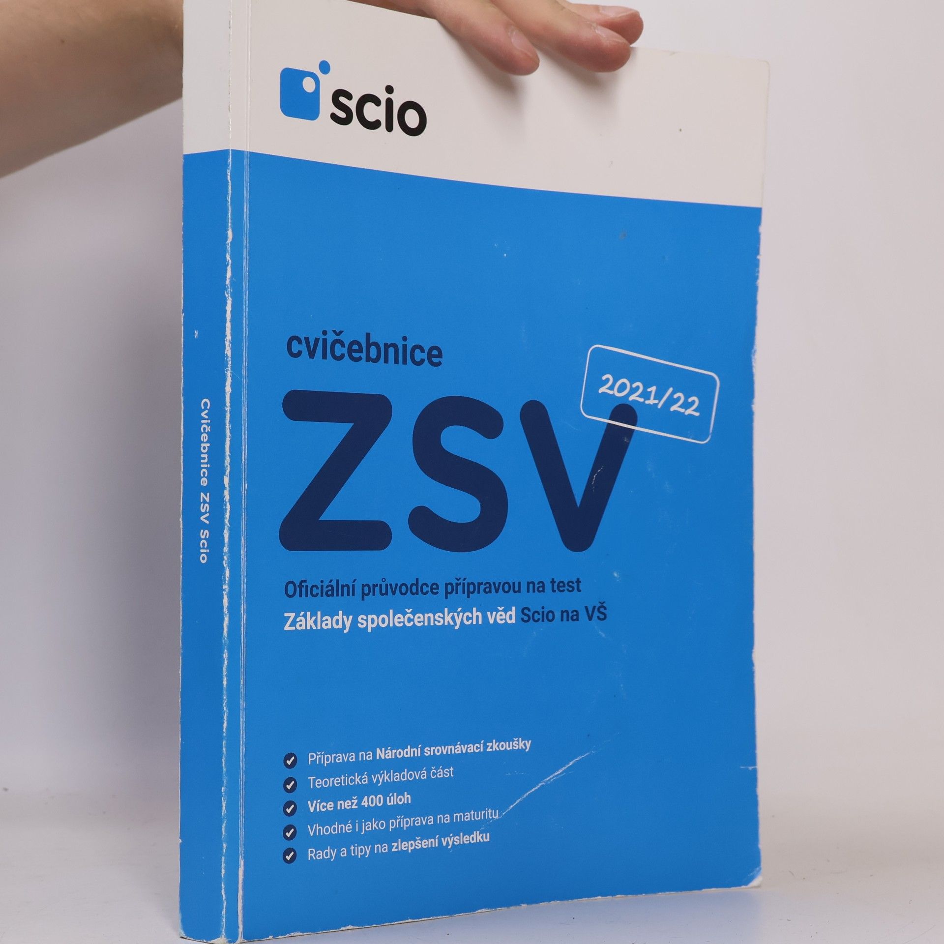 Kolektív autorov Cvičebnice ZSV : komplexní příprava na test Základy společenských věd