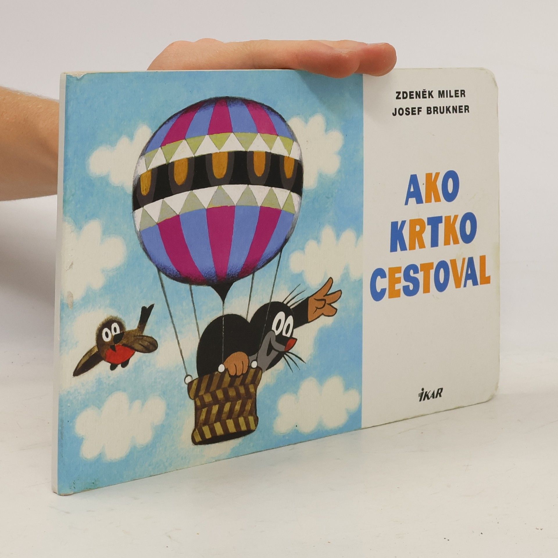 Zdeněk Miler Ako krtko cestoval