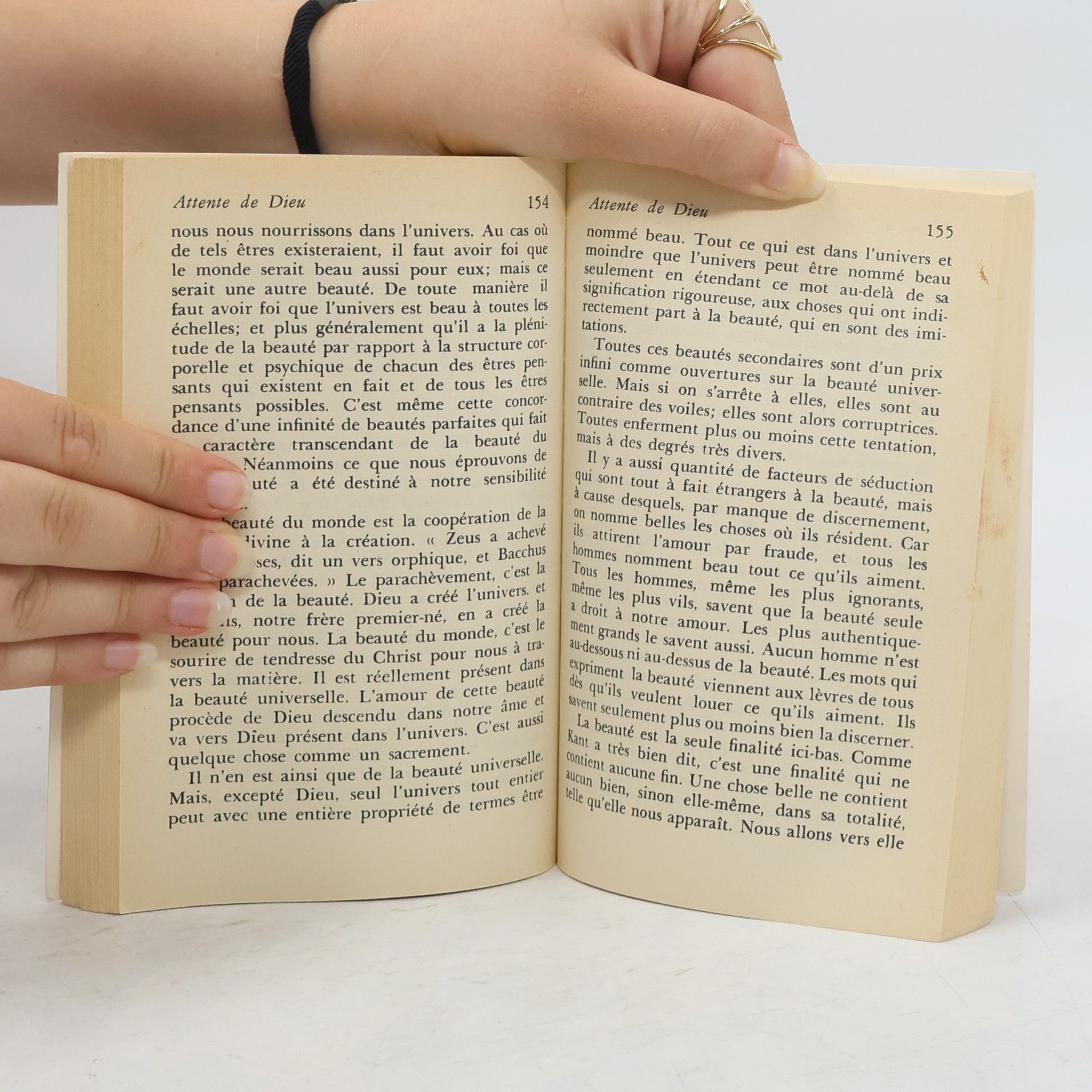 Simone Weil Attente de Dieu