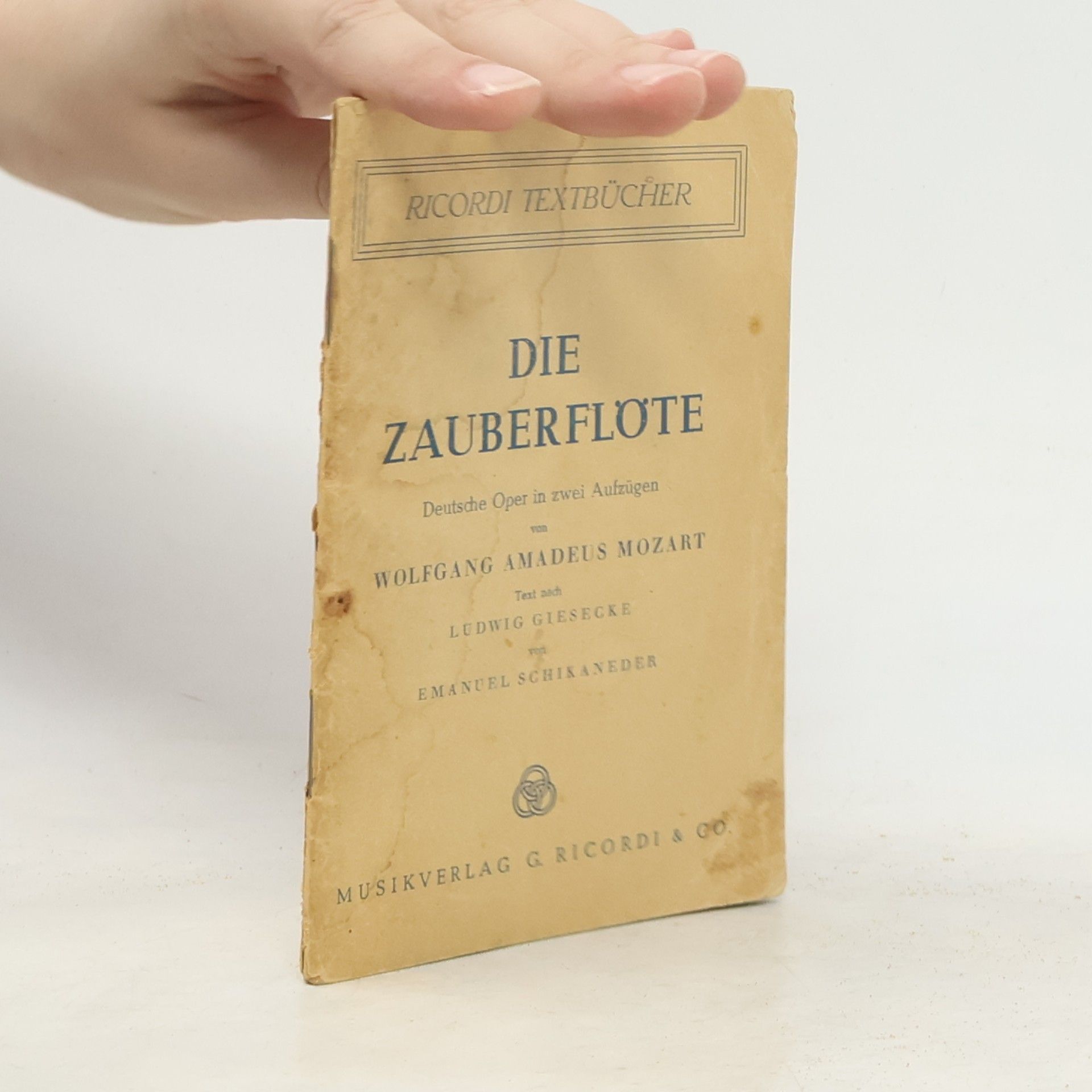 Wolfgang Amadeus Mozart Die Zauberflöte