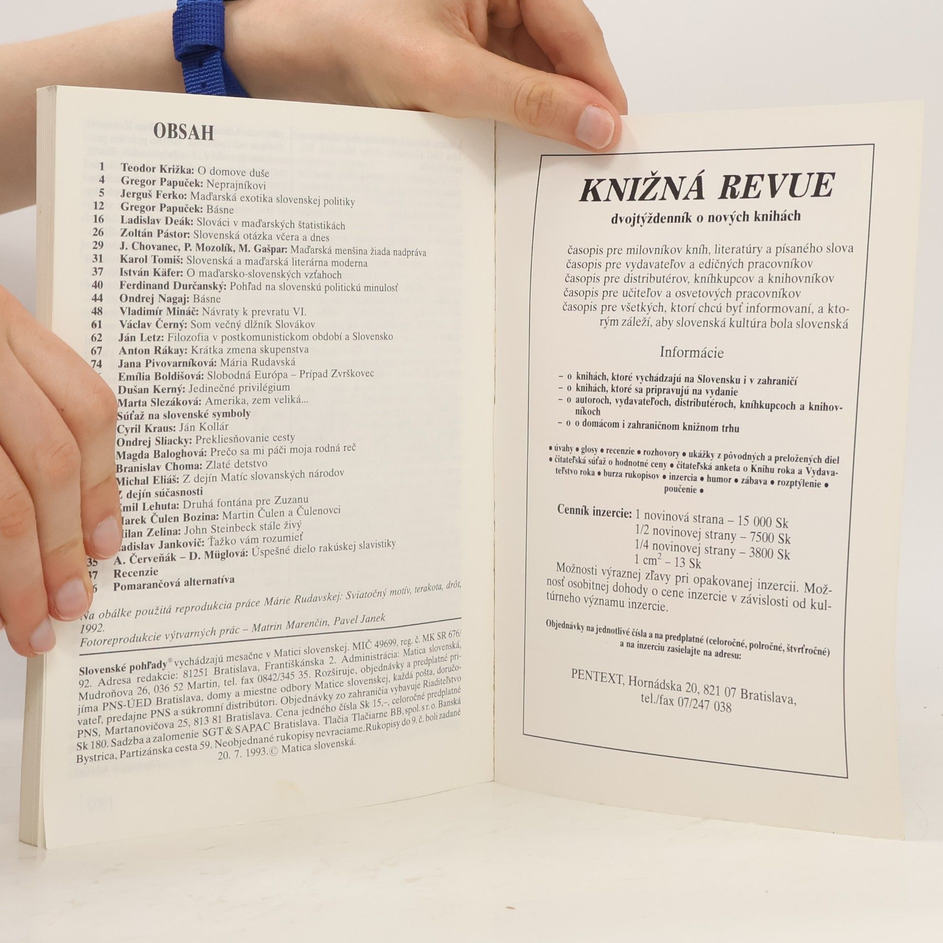 Auteurscollectief Slovenské pohľady 9