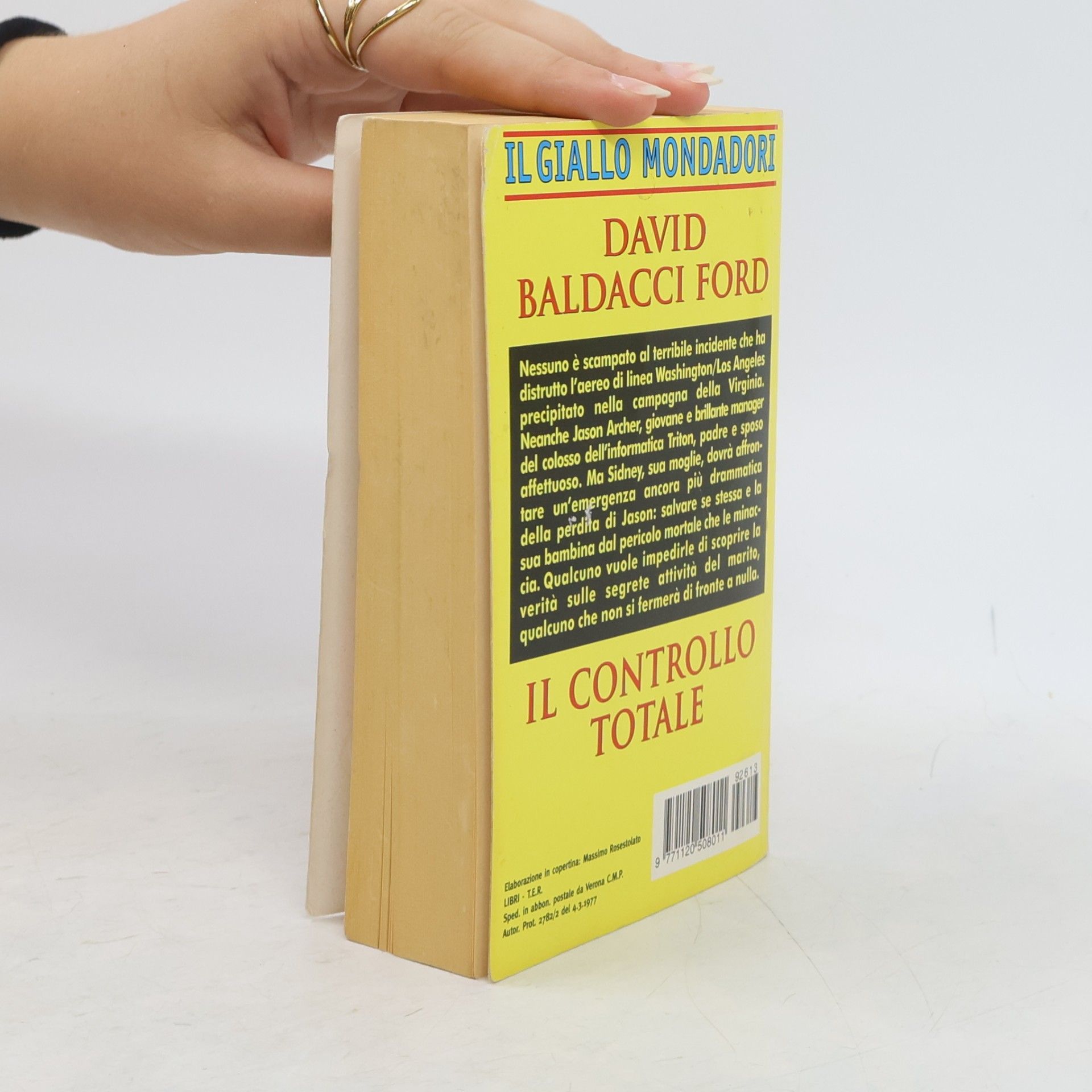 David Baldacci Il controllo totale