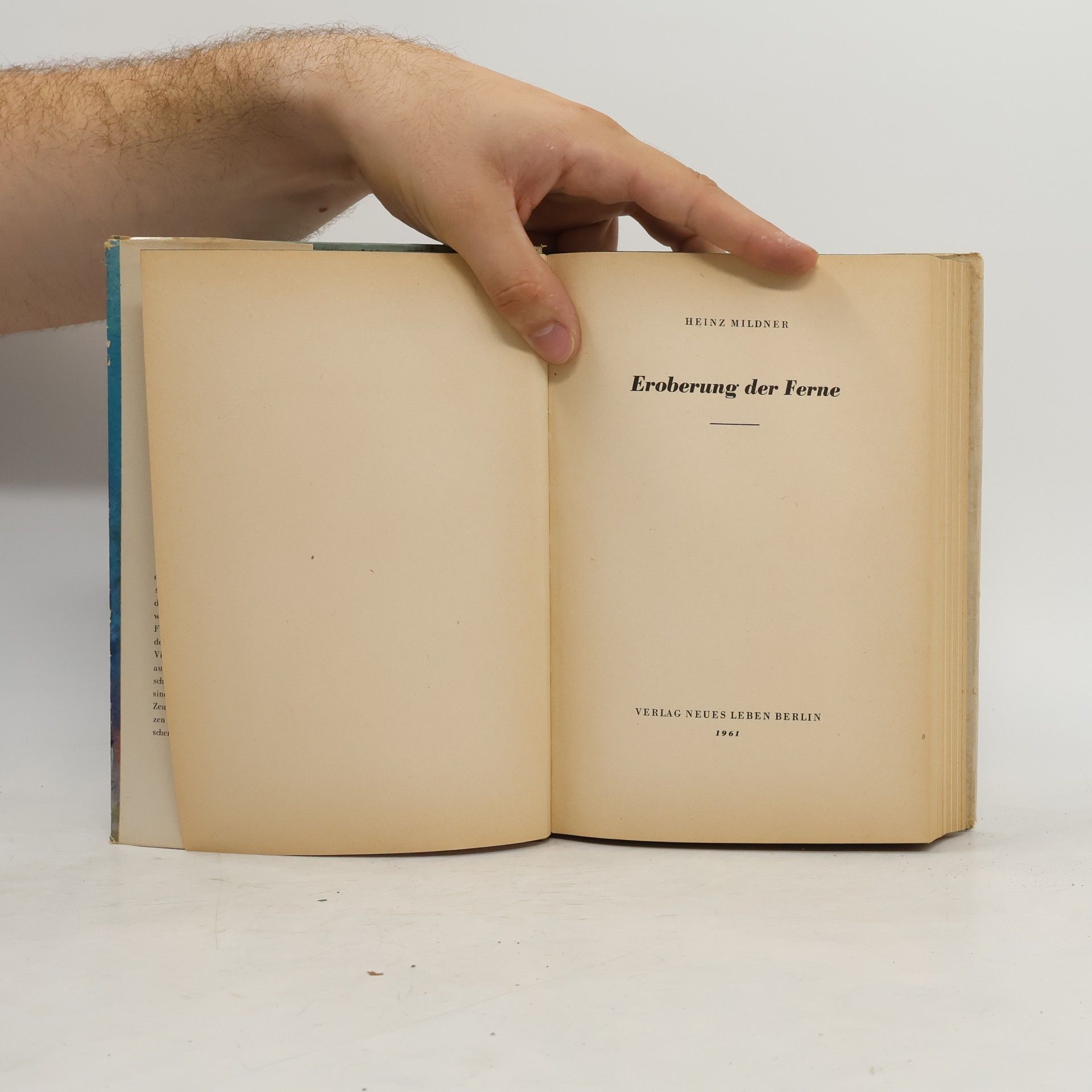 Heinz Mildner Eroberung der Ferne
