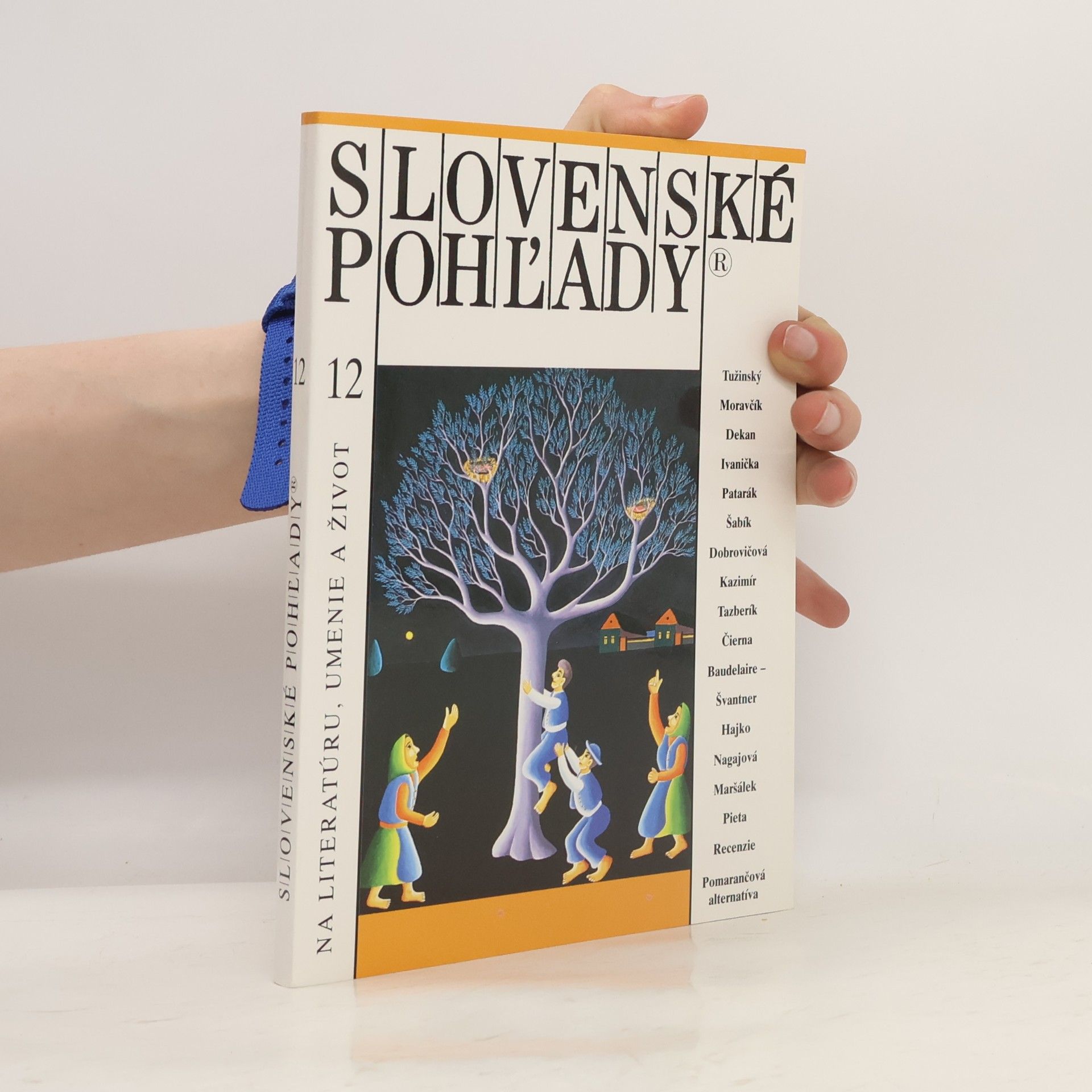 Autorenkollektiv Slovenské pohľady na literatúru, umenie a život. 12/1993