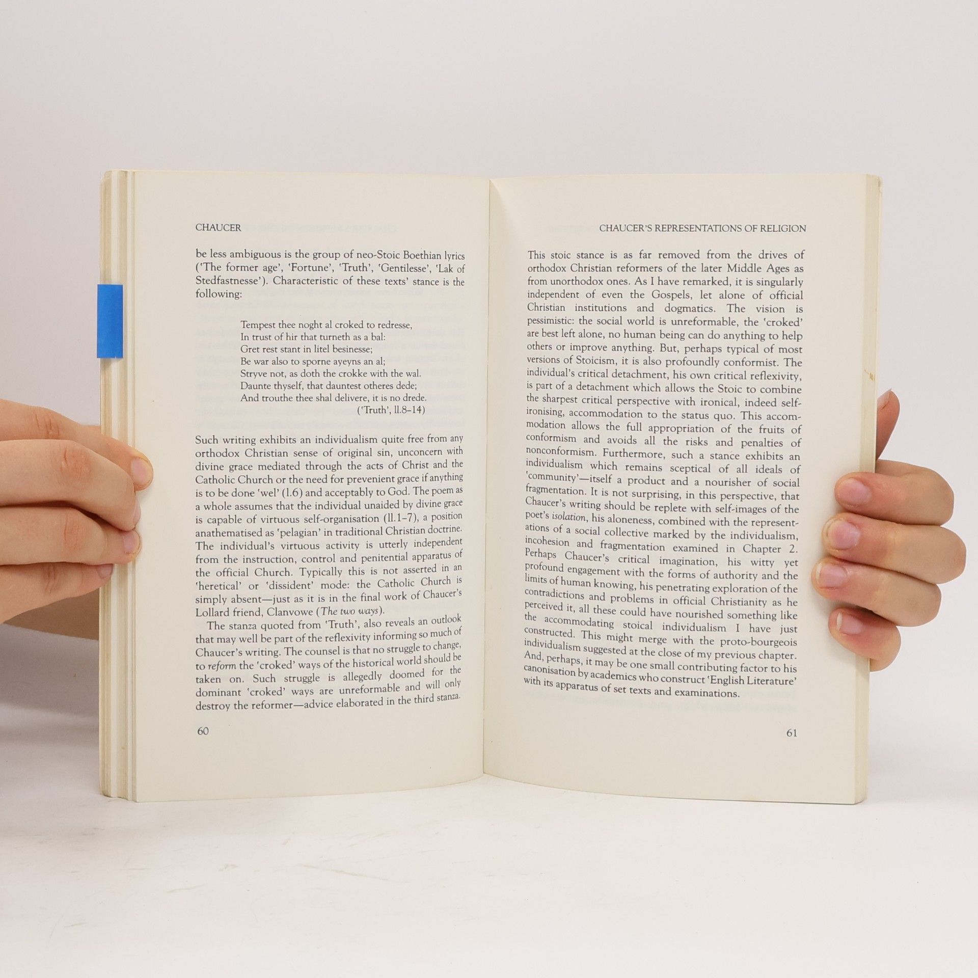 David Aers New Readings: Chaucer