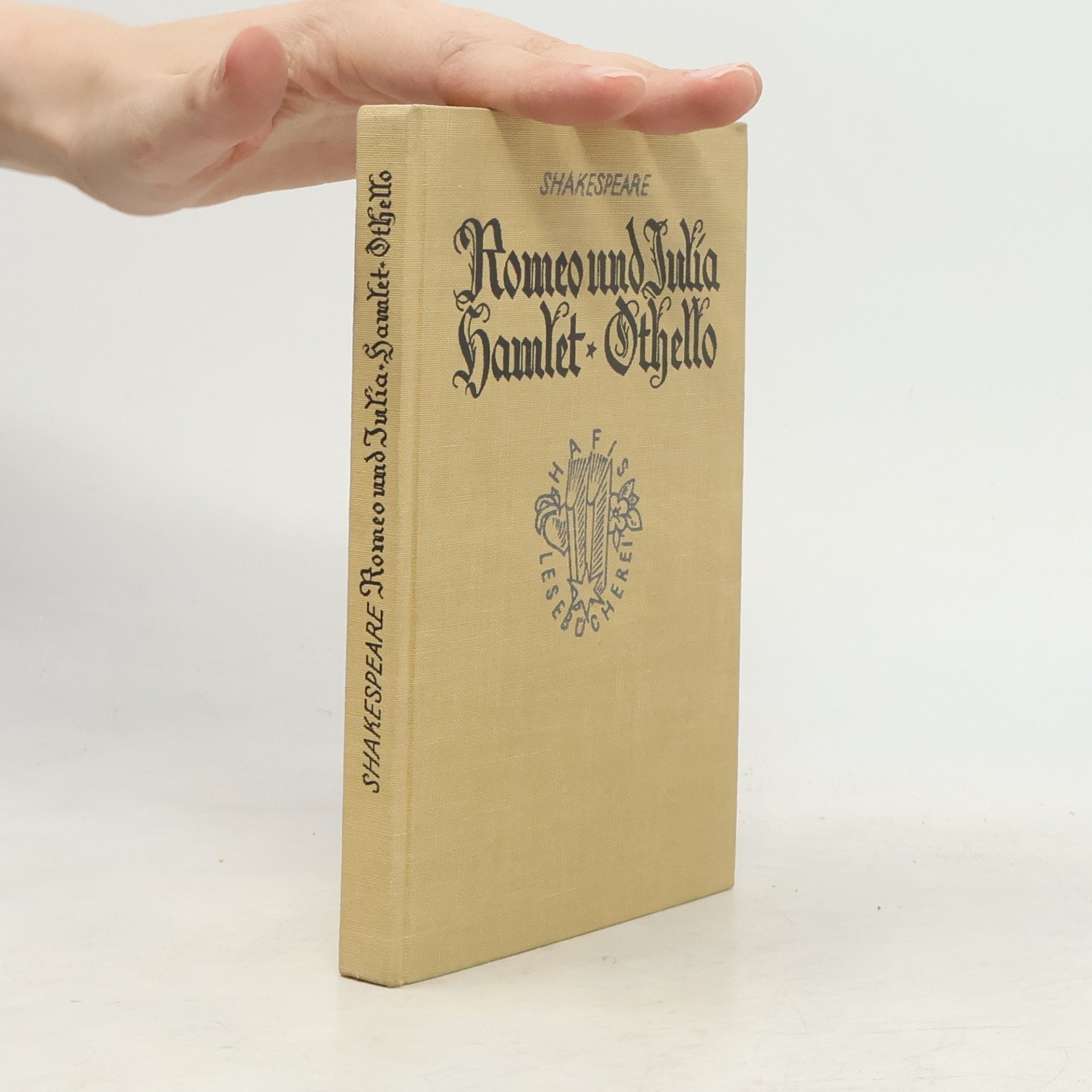 William Shakespeare Romeo und Julia. Othello. Hamlet