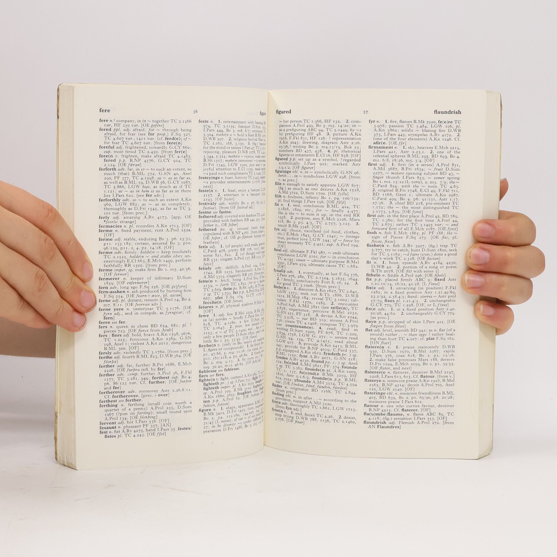 Norman Davis A Chaucer Glossary